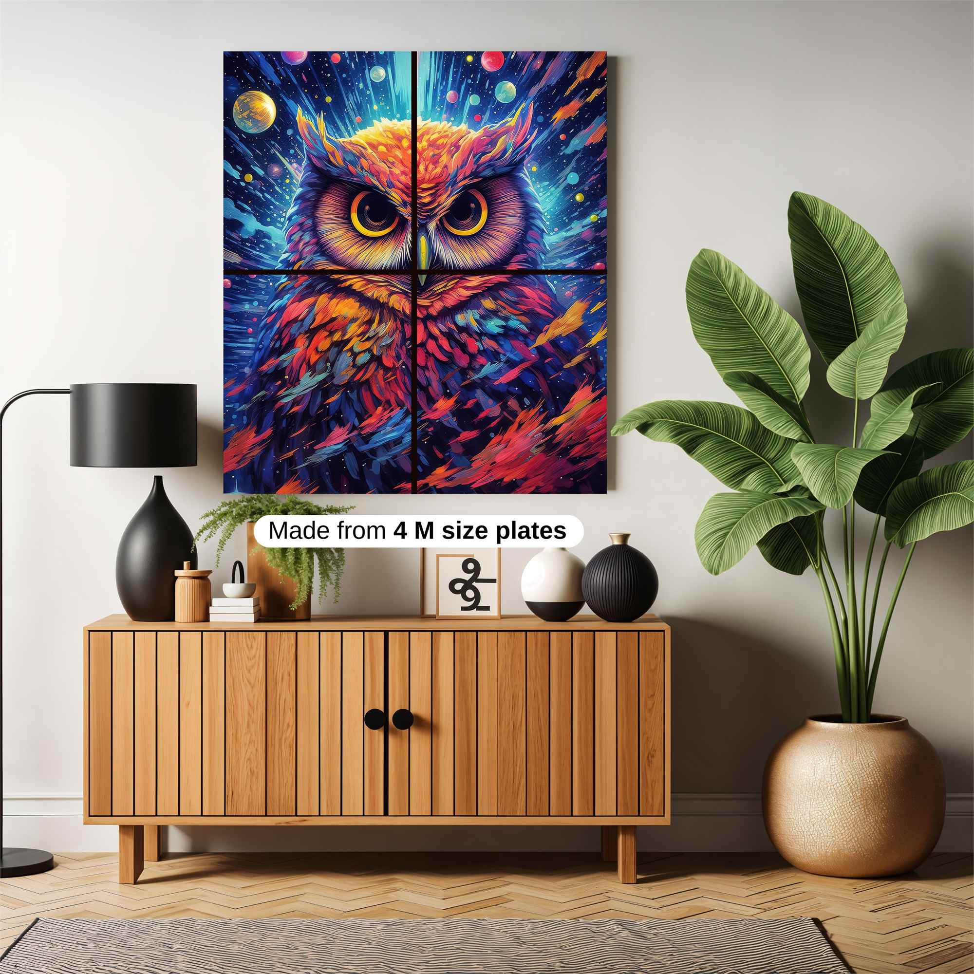 Cosmic Owl Safe Wall Magnetic / M