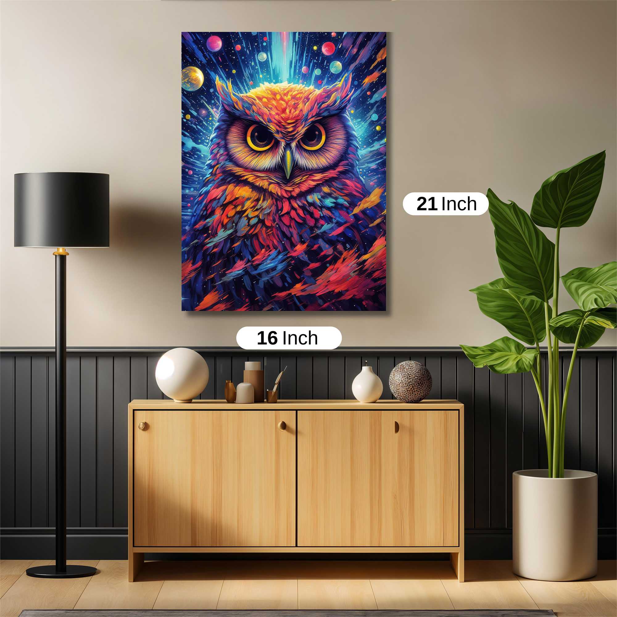 Cosmic Owl Safe Wall Magnetic / M