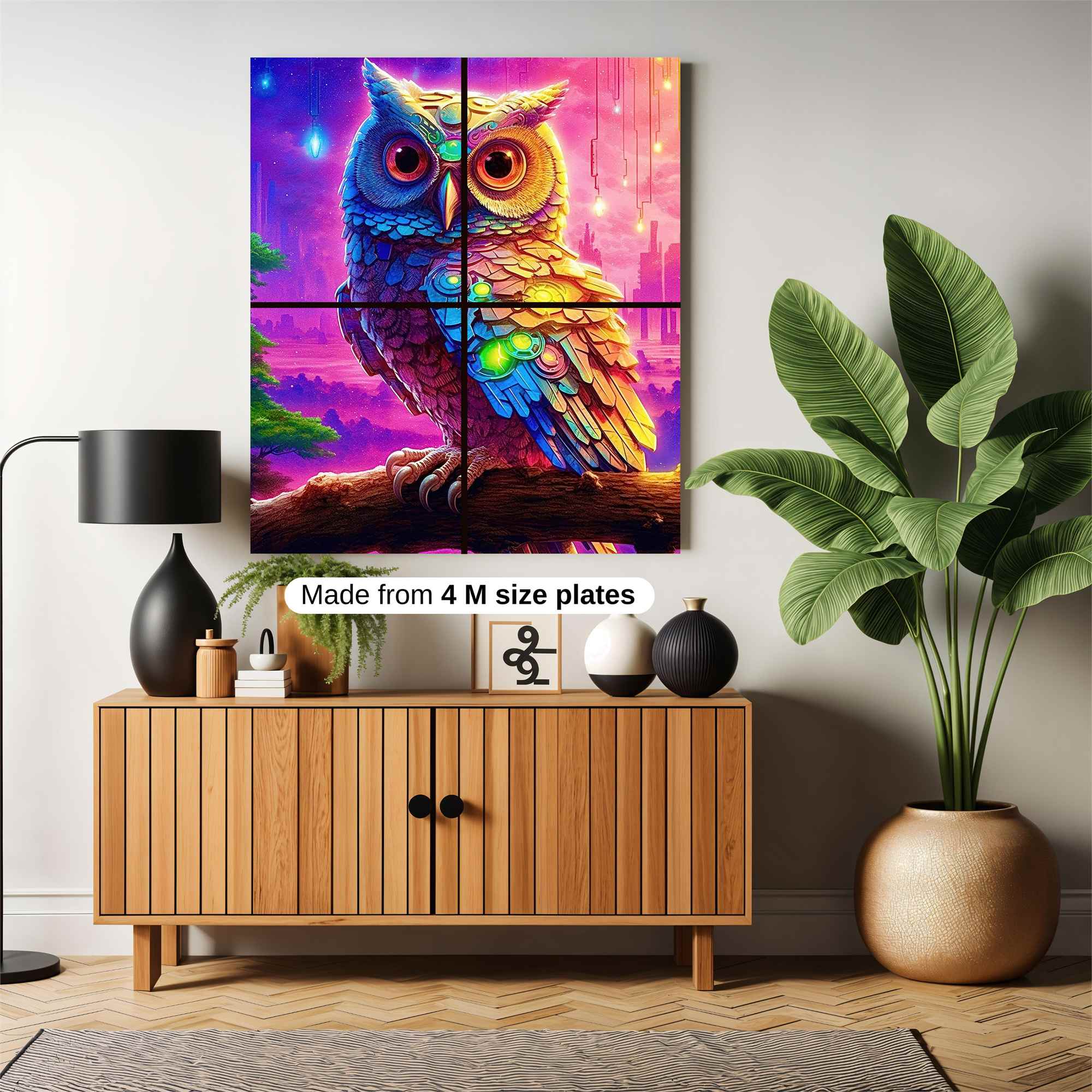 Owl Radiance Safe Wall Magnetic / M