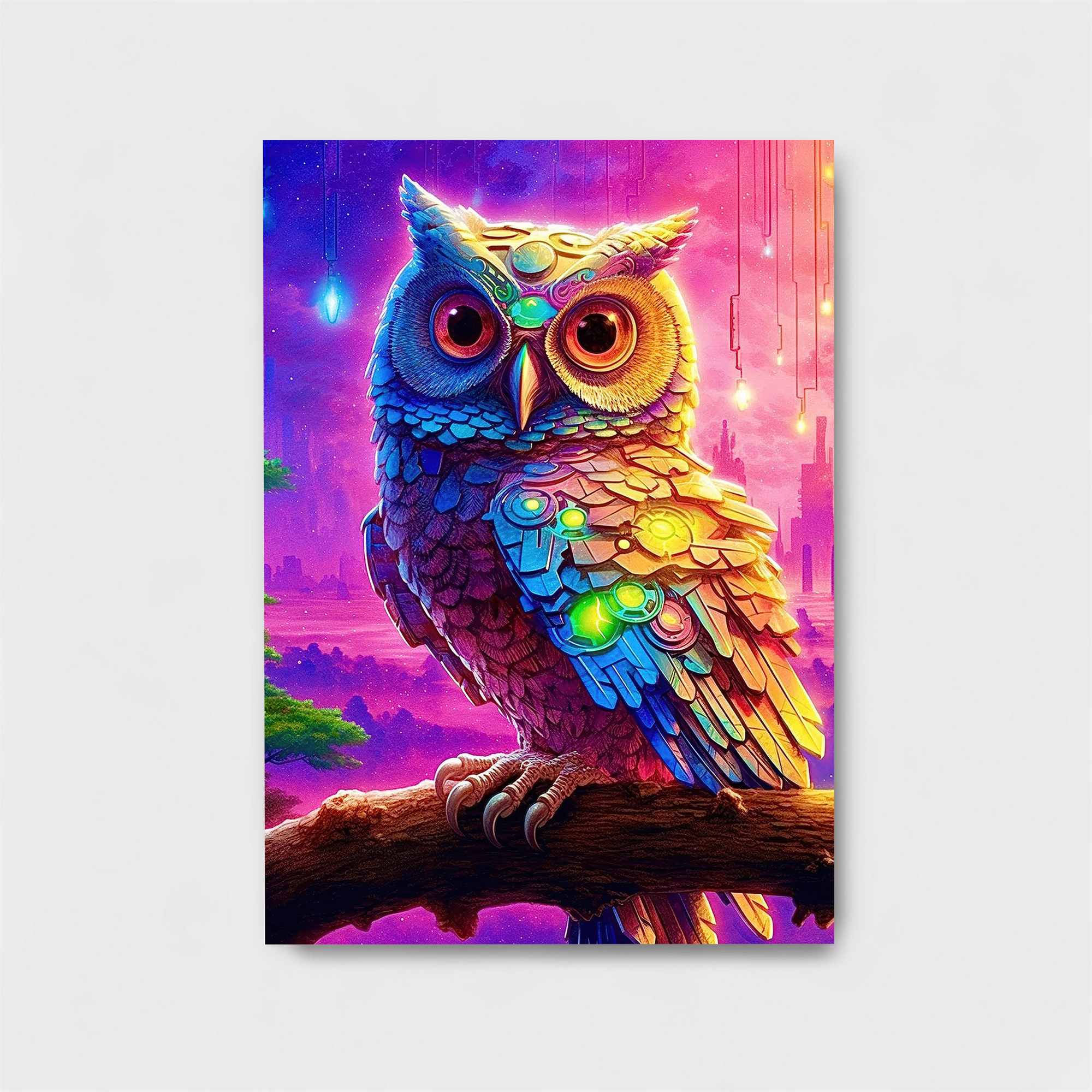 Owl Radiance Safe Wall Magnetic / M