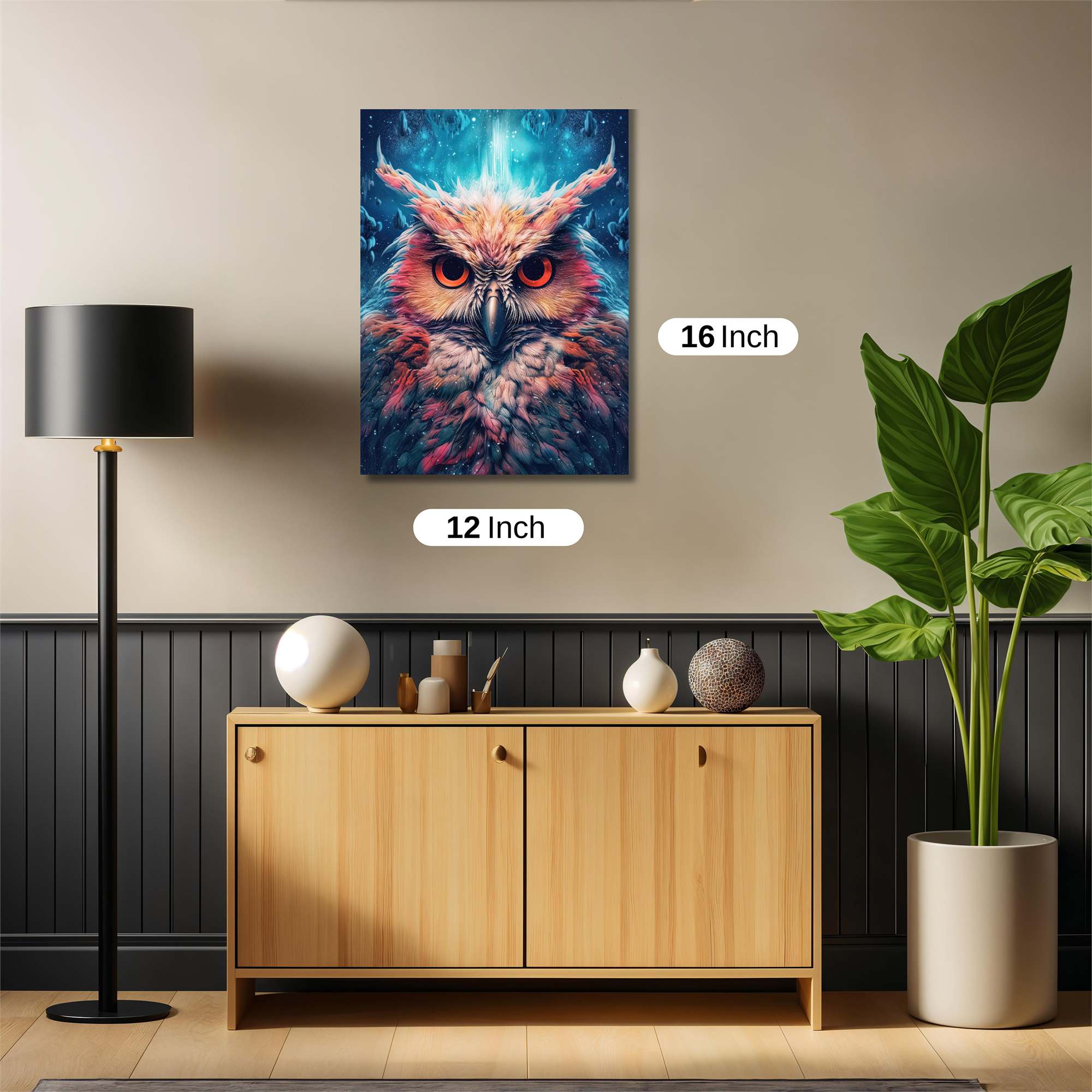 Owl Radiant Safe Wall Magnetic / M