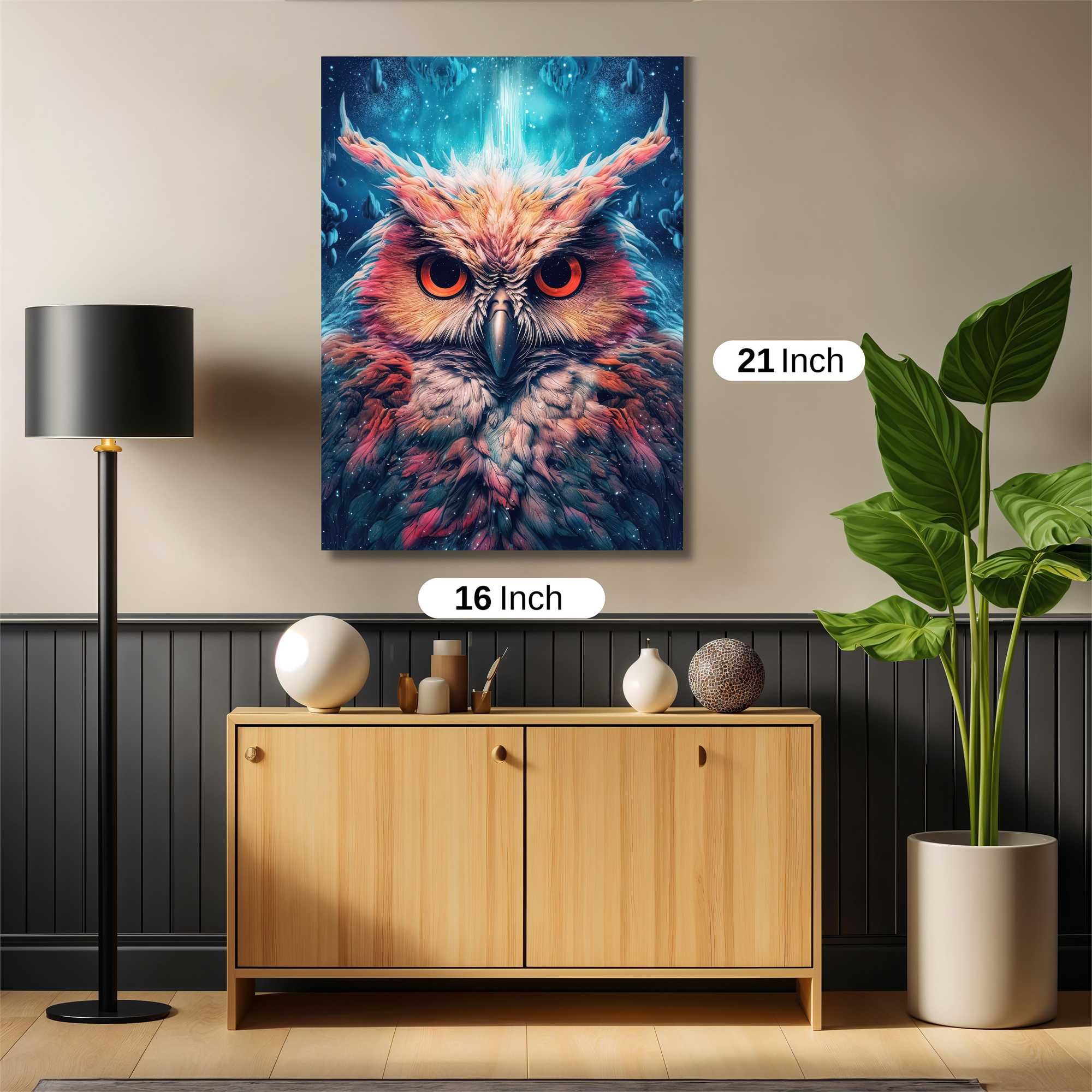 Owl Radiant Safe Wall Magnetic / M