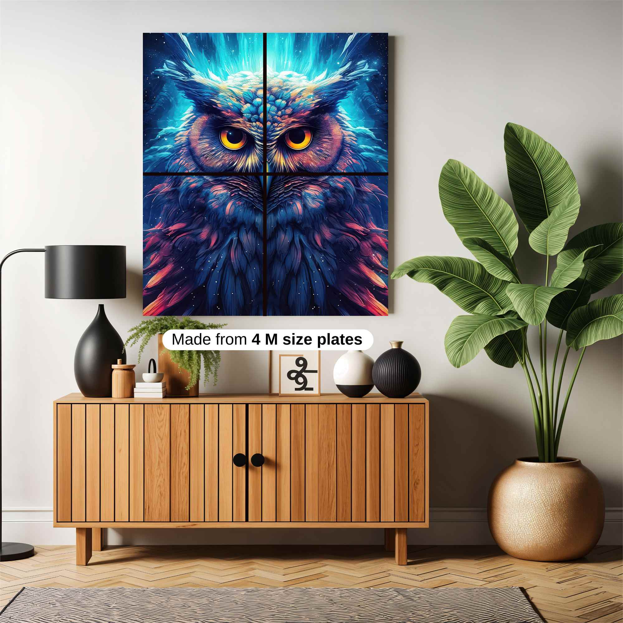 Owl Enigma Safe Wall Magnetic / M