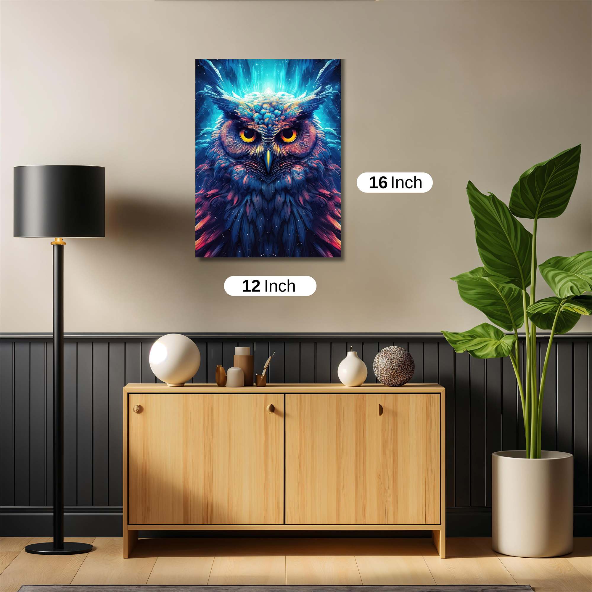 Owl Enigma Safe Wall Magnetic / M
