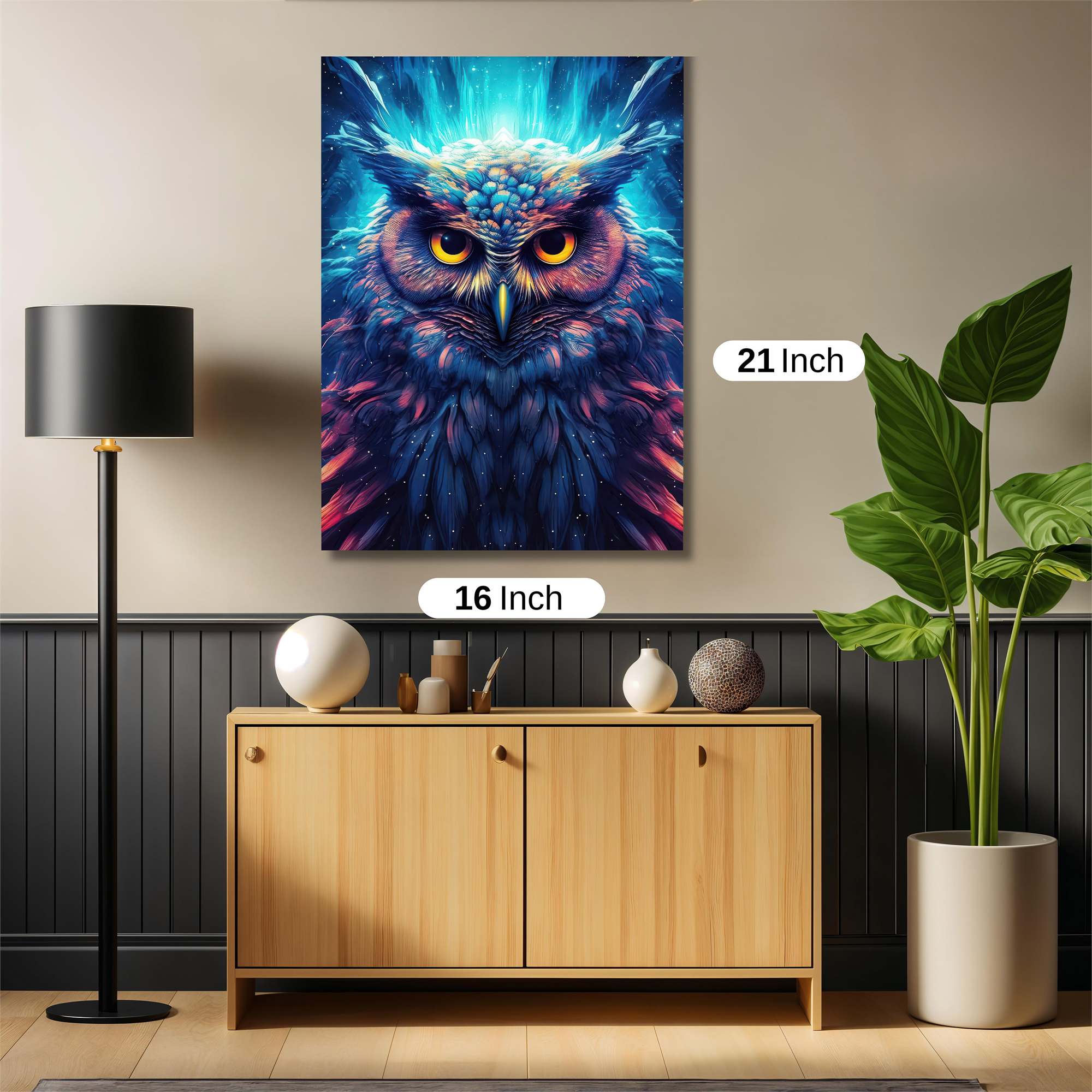 Owl Enigma Safe Wall Magnetic / M