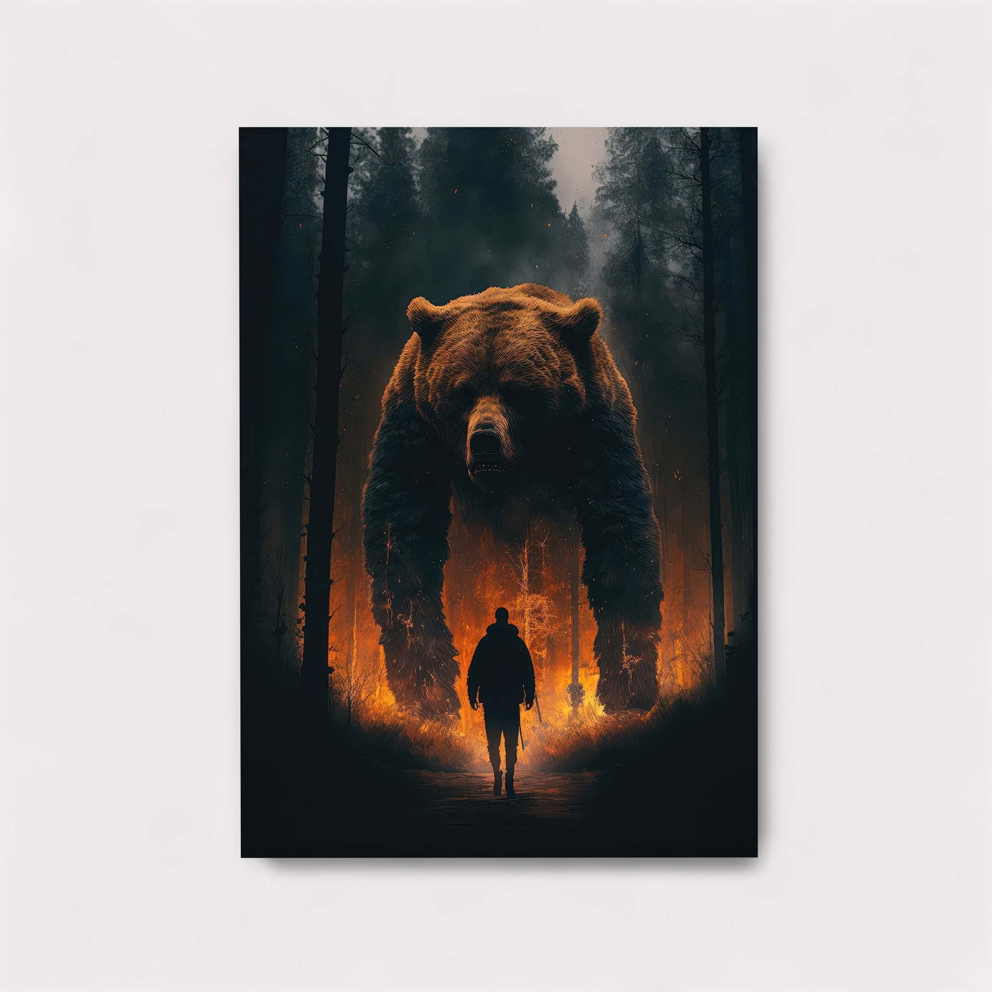 Bear Apocalypse Safe Wall Magnetic / M