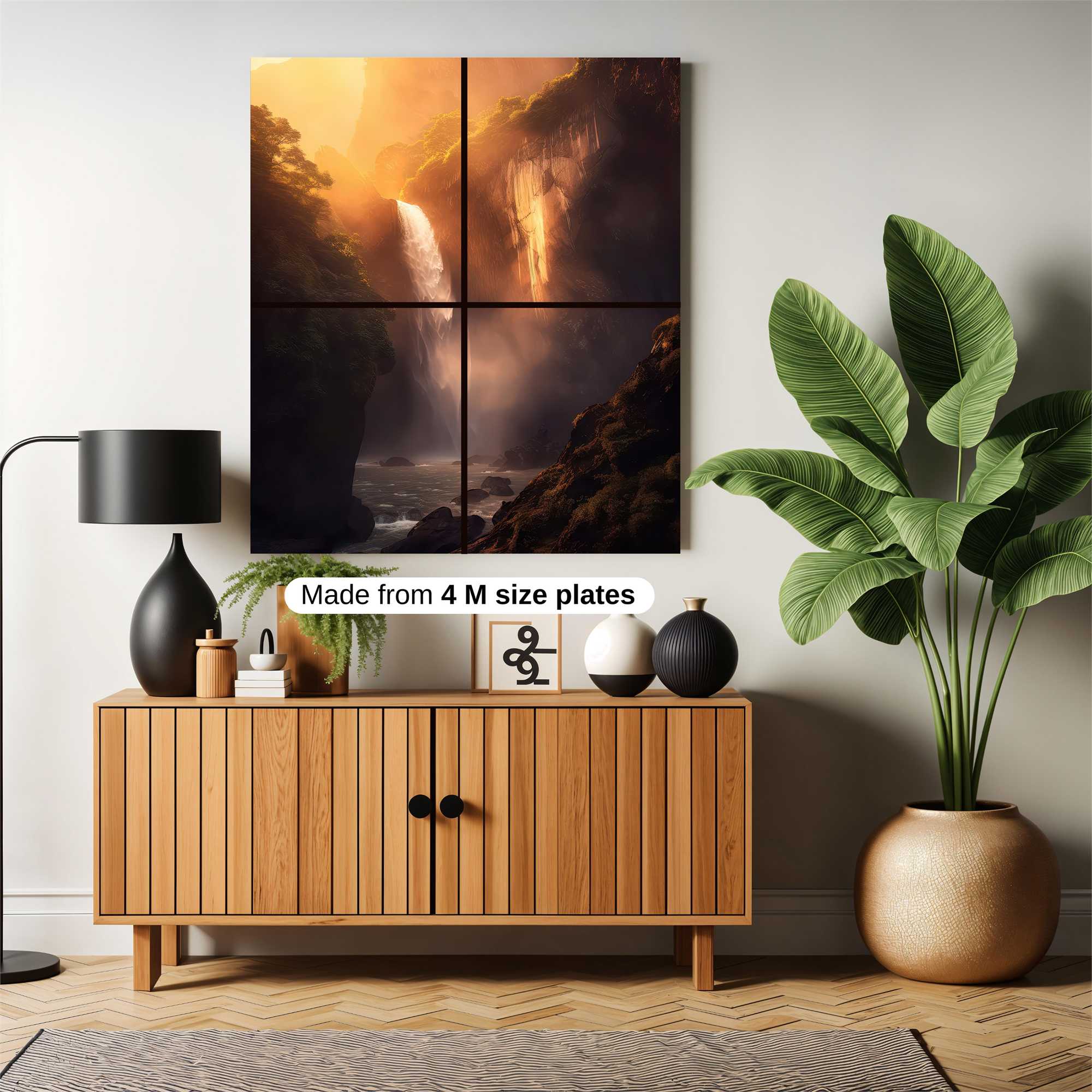 Sunlit Serenity Safe Wall Magnetic / M