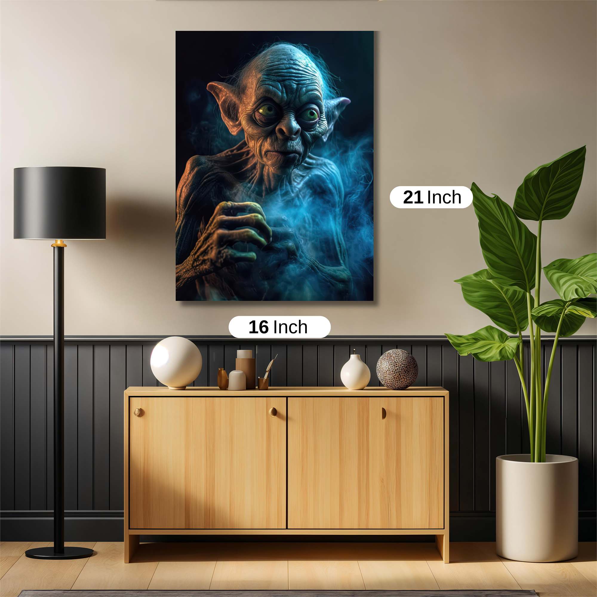 Gollum Gloom Safe Wall Magnetic / M