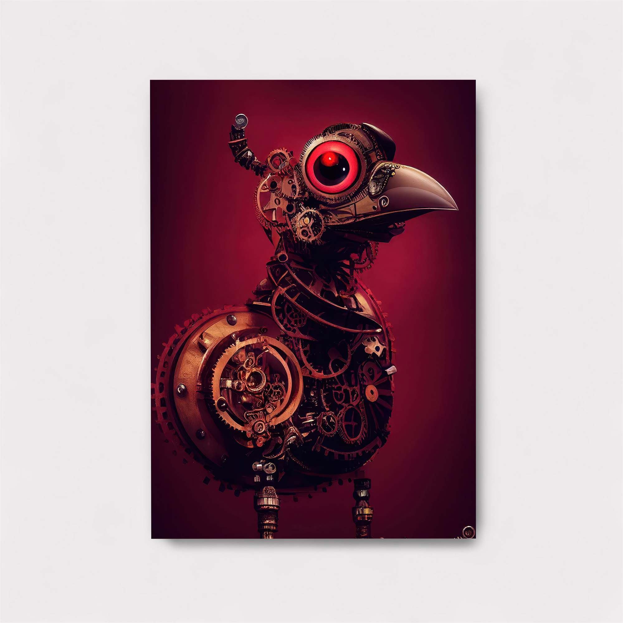 Steampunk Sentinel Safe Wall Magnetic / M