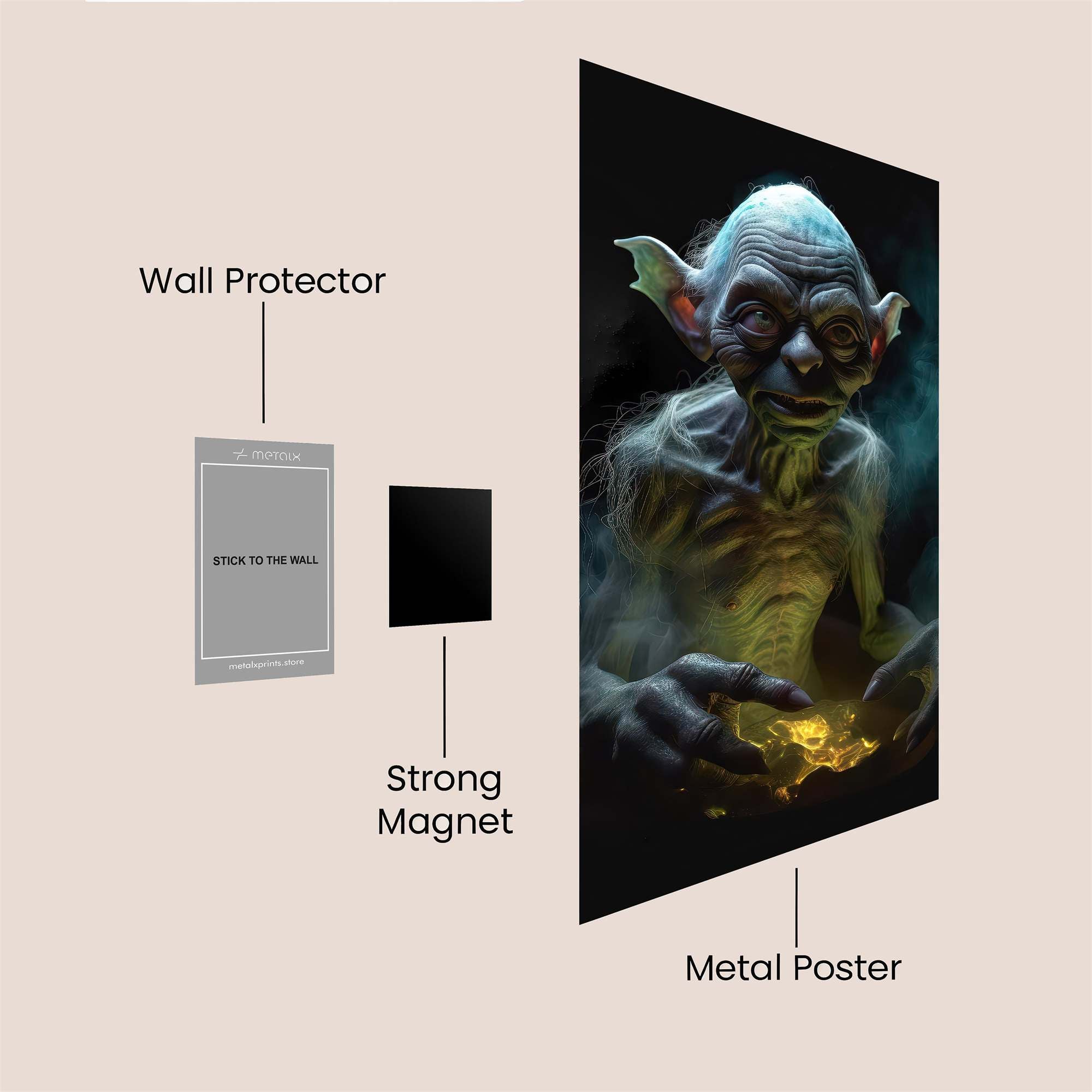 Goblin Enigma Safe Wall Magnetic / M