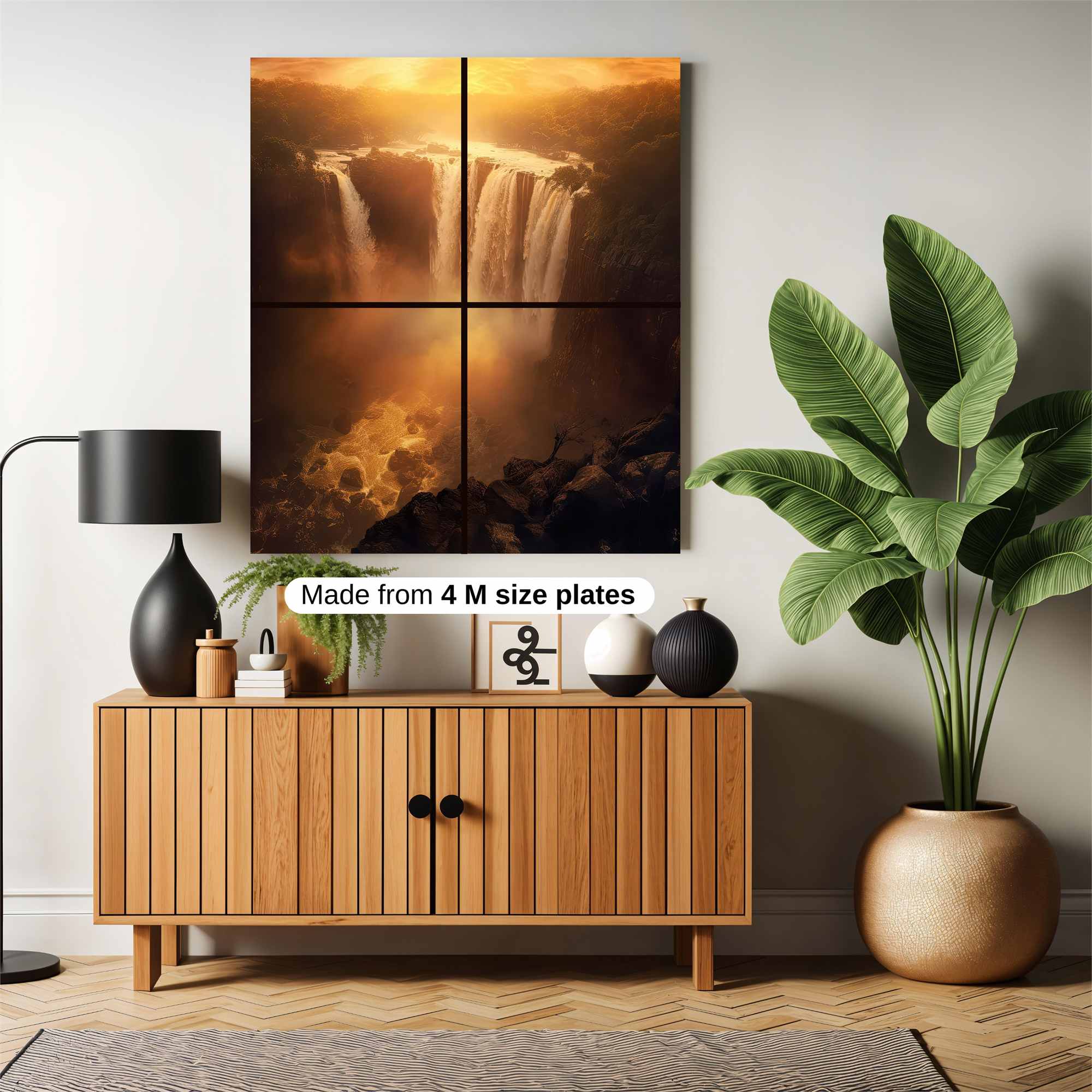 Sunset Serenity Safe Wall Magnetic / M