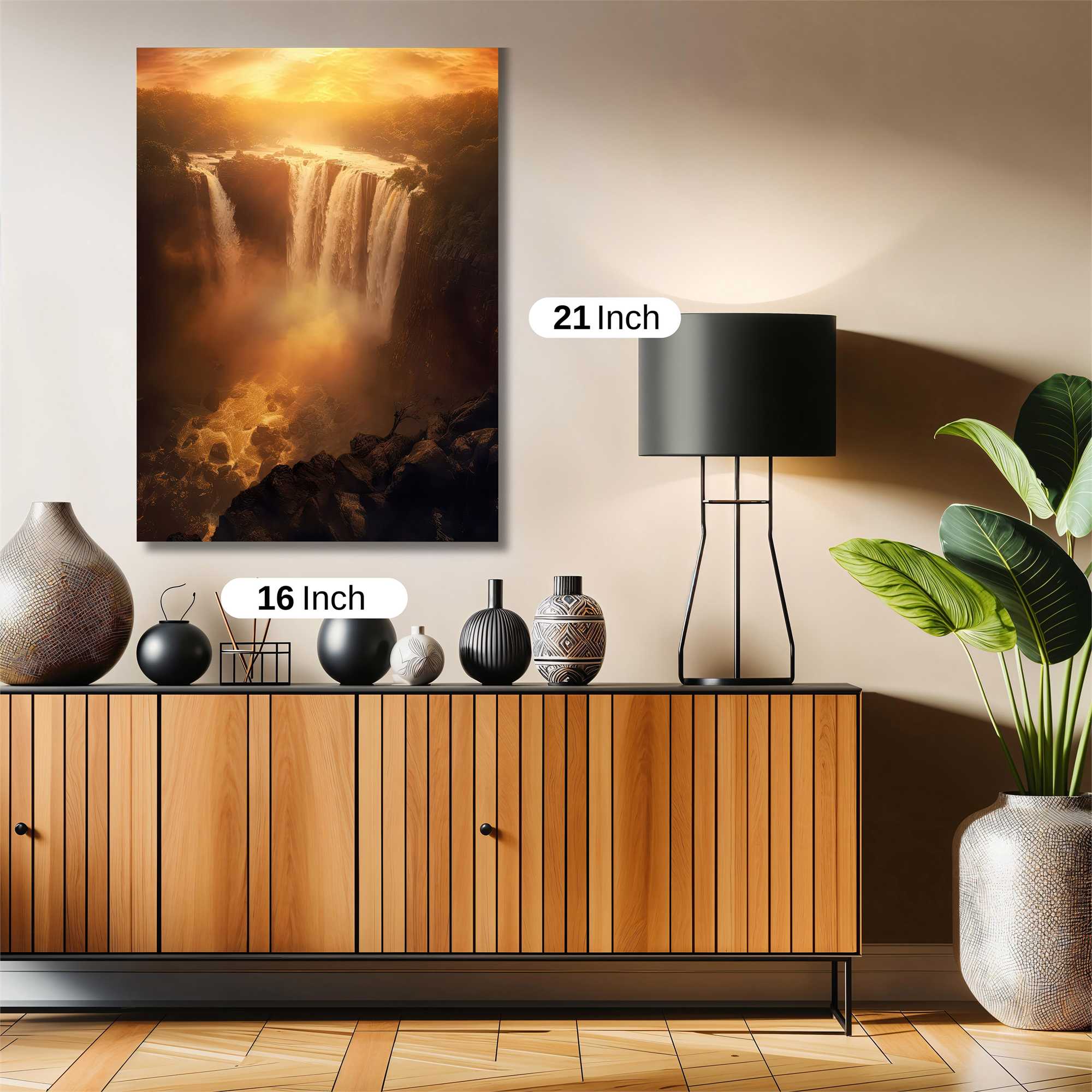 Sunset Serenity Safe Wall Magnetic / M