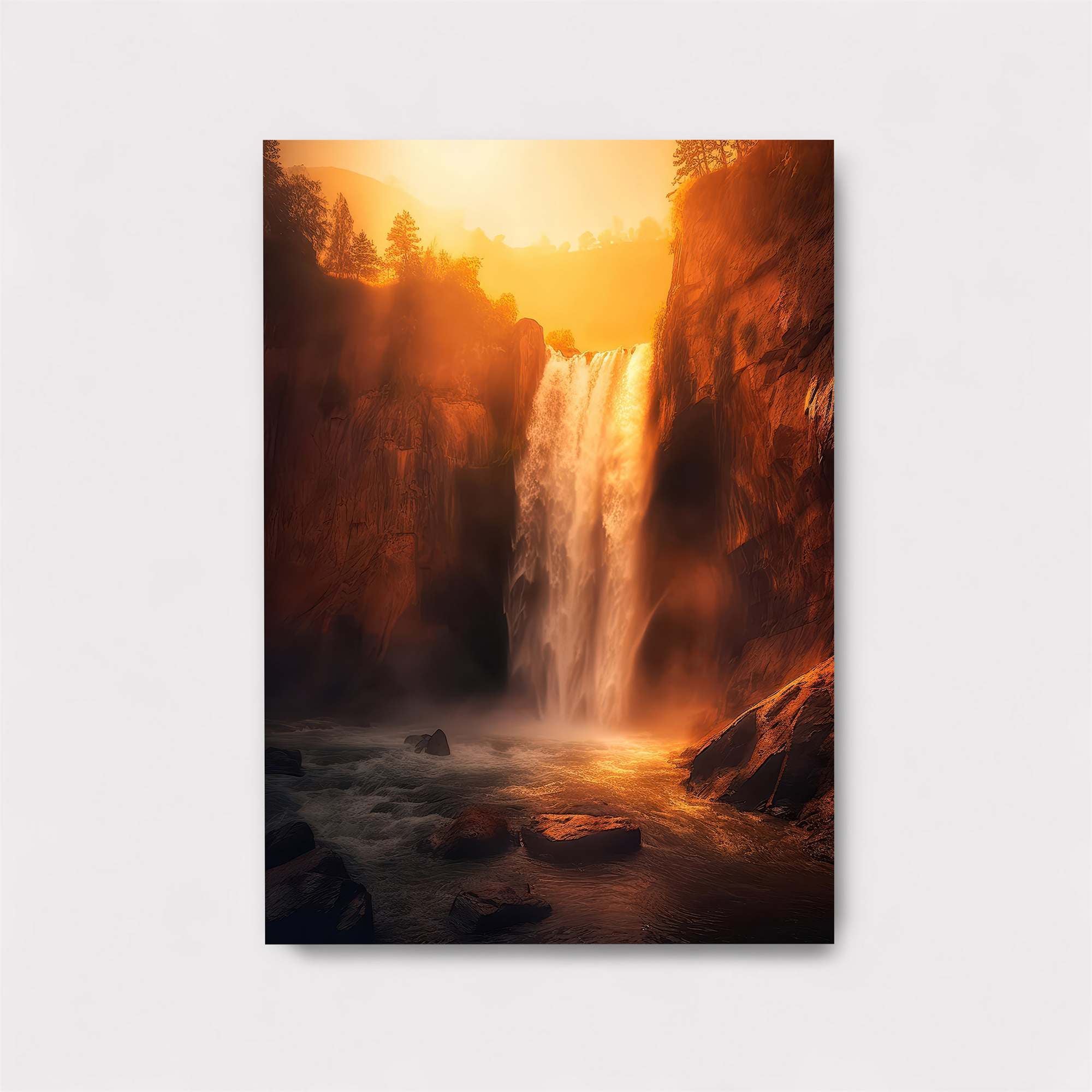 Sunset Cascade Safe Wall Magnetic / M