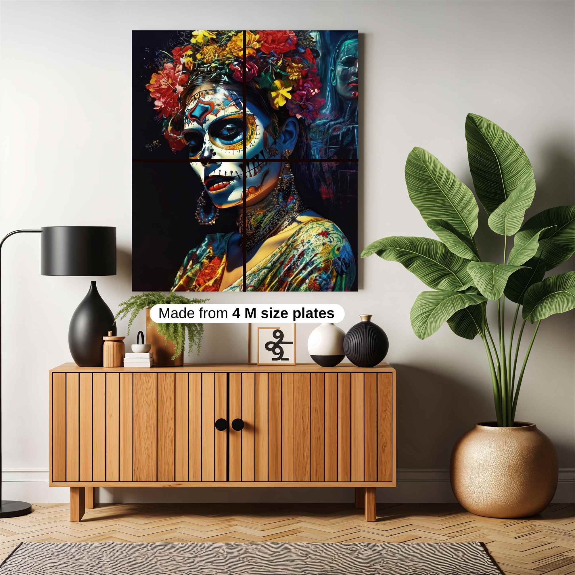 Catrina Vibrant Safe Wall Magnetic / M