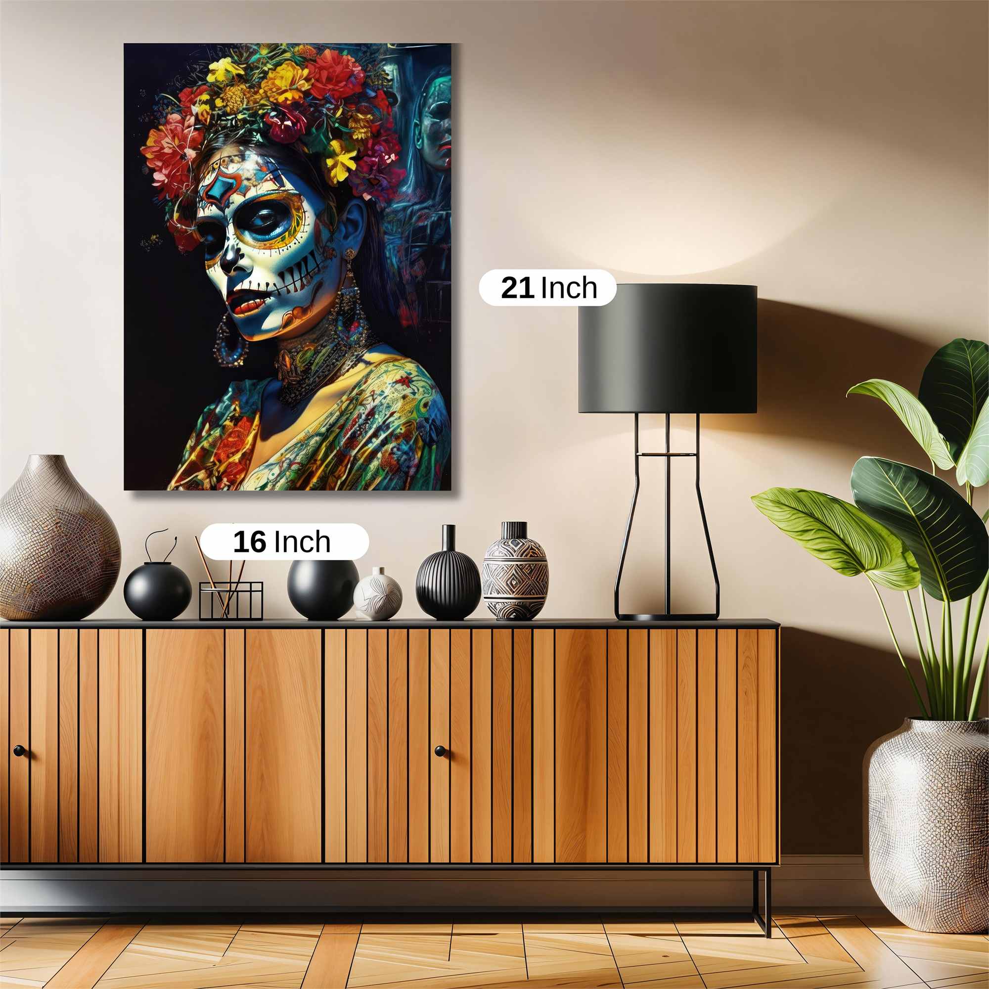 Catrina Vibrant Safe Wall Magnetic / M