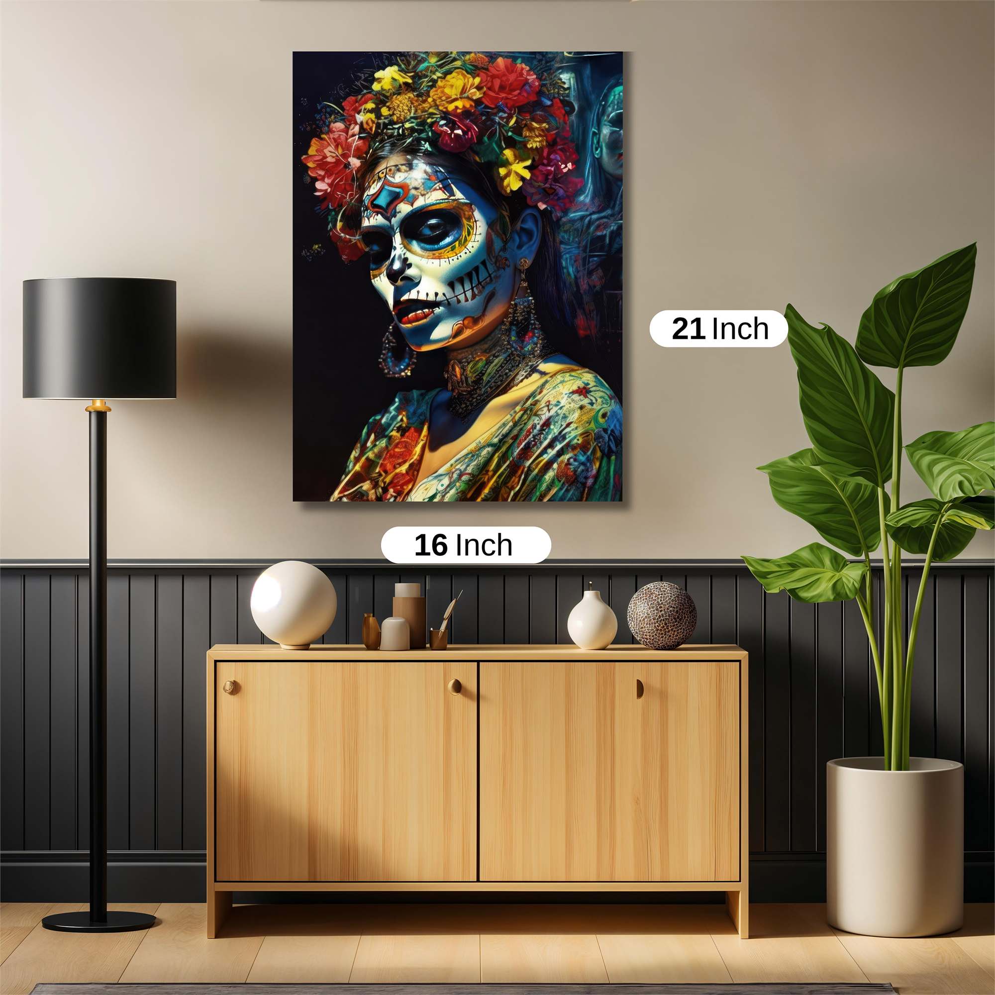 Catrina Vibrant Safe Wall Magnetic / M