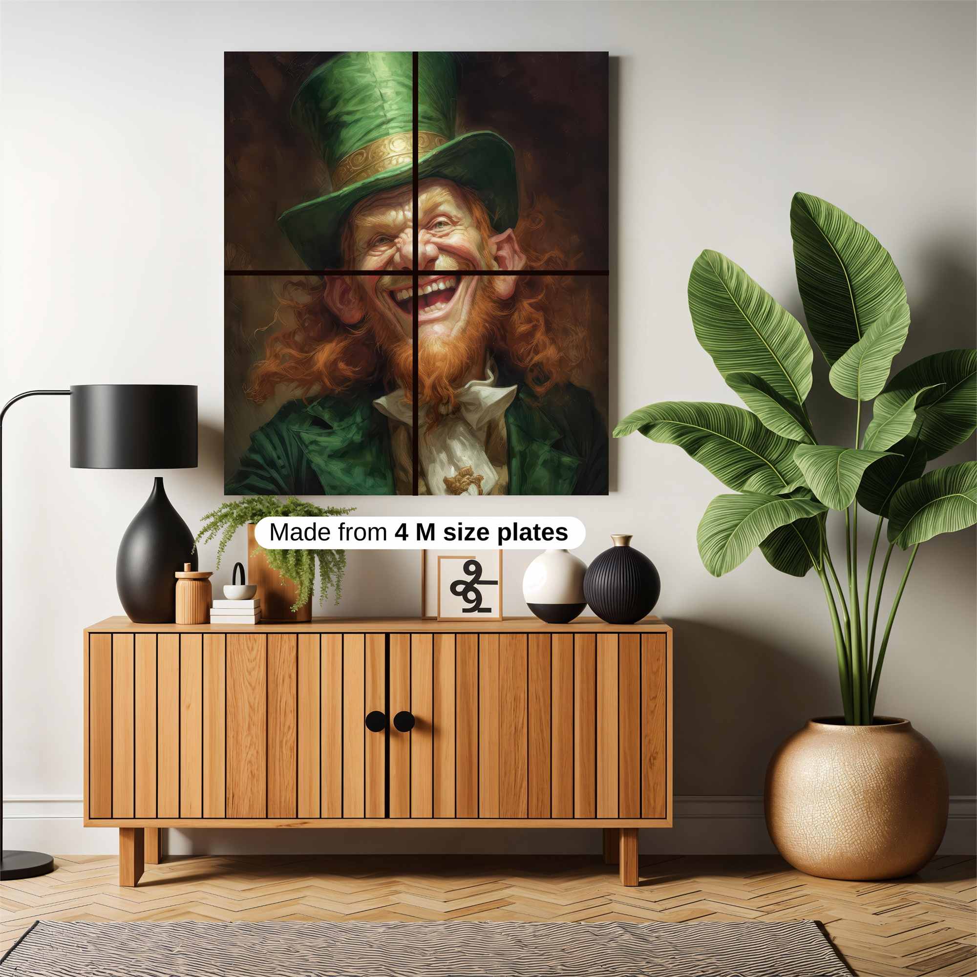 Leprechaun Laughter Safe Wall Magnetic / M