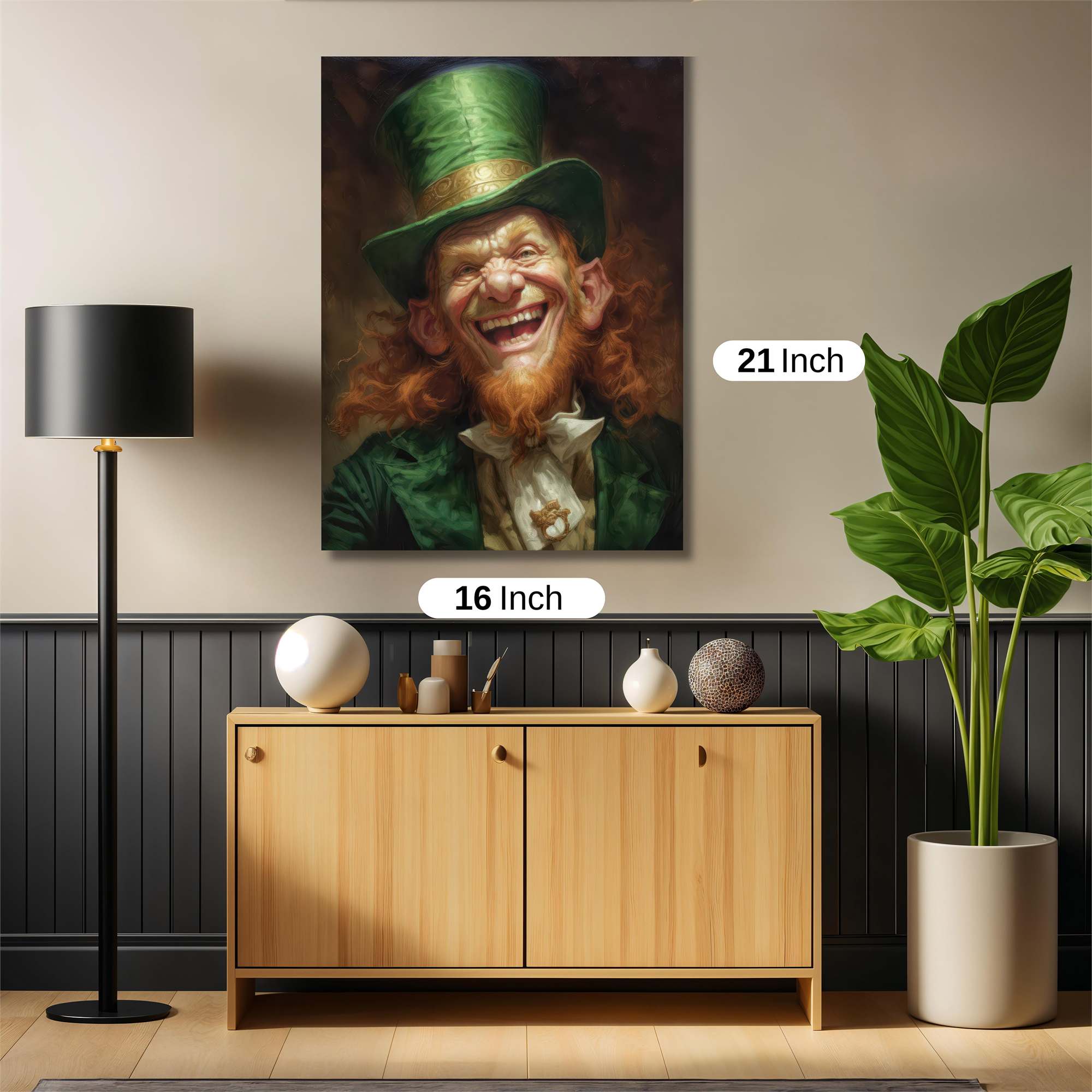 Leprechaun Laughter Safe Wall Magnetic / M