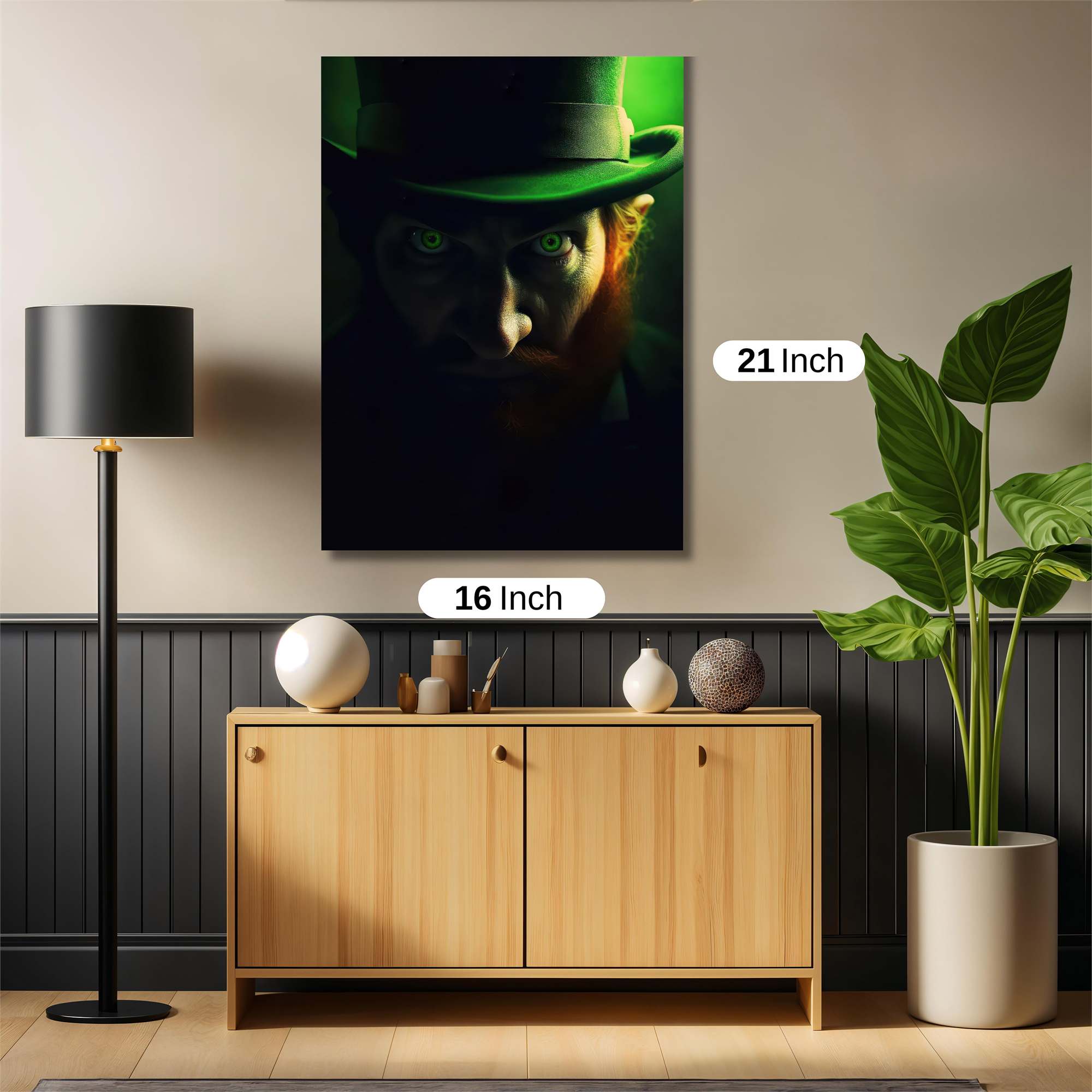 Leprechaun Sinister Safe Wall Magnetic / M