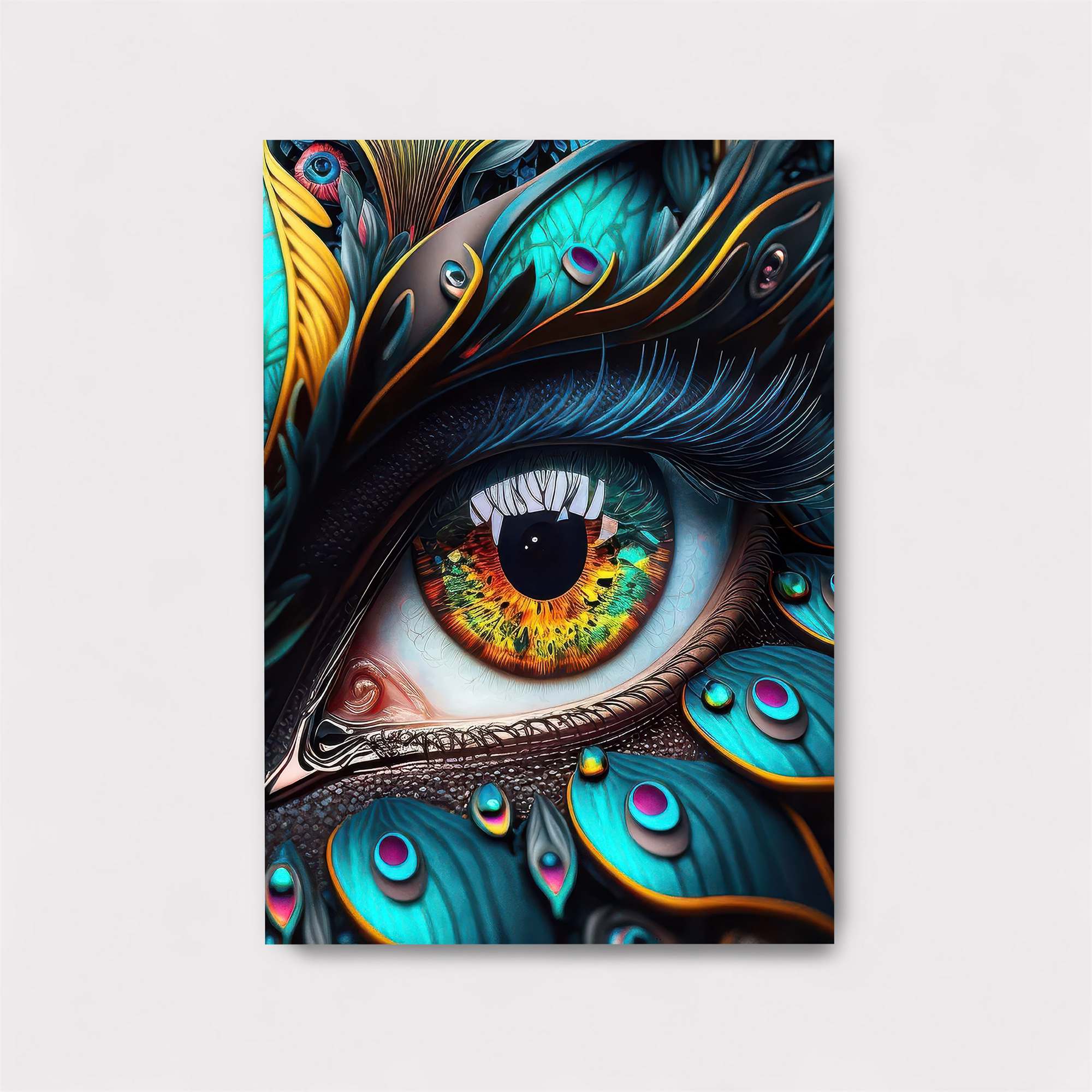 Peacock Enigma Safe Wall Magnetic / M