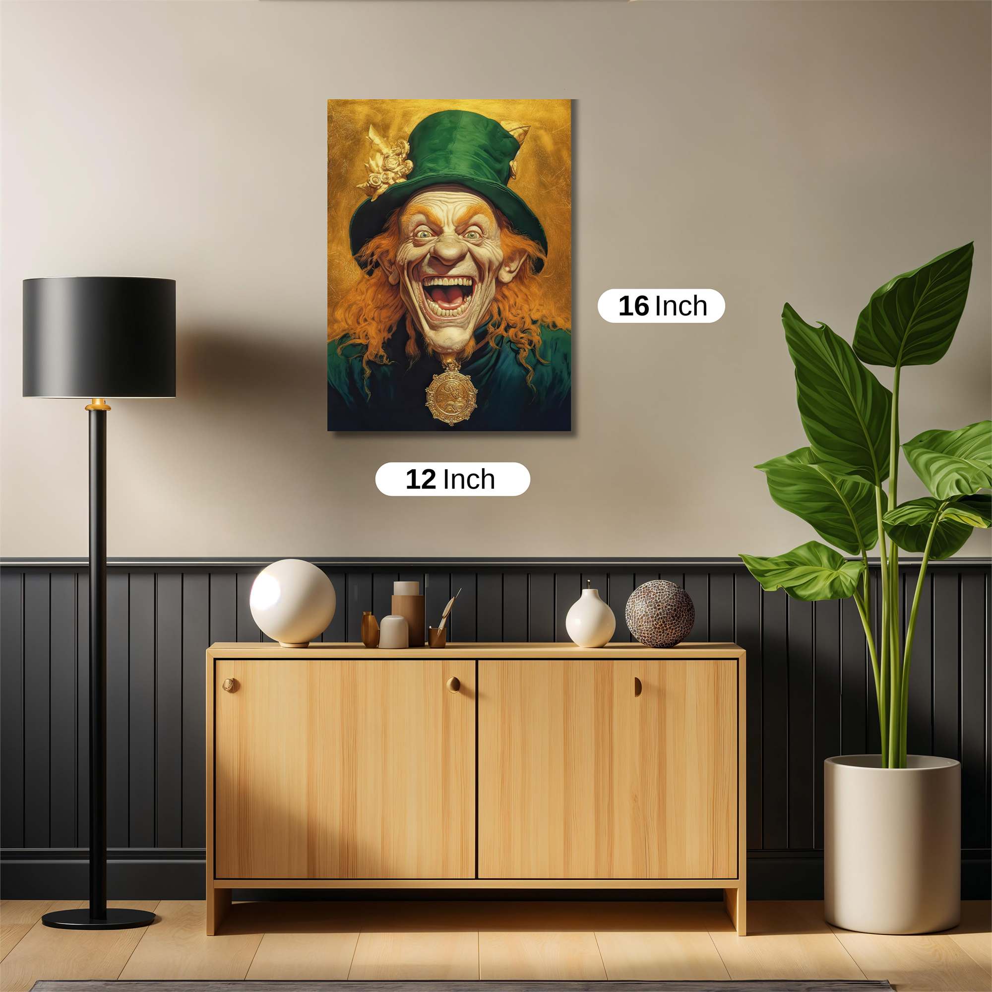 Leprechaun Jubilant Safe Wall Magnetic / M