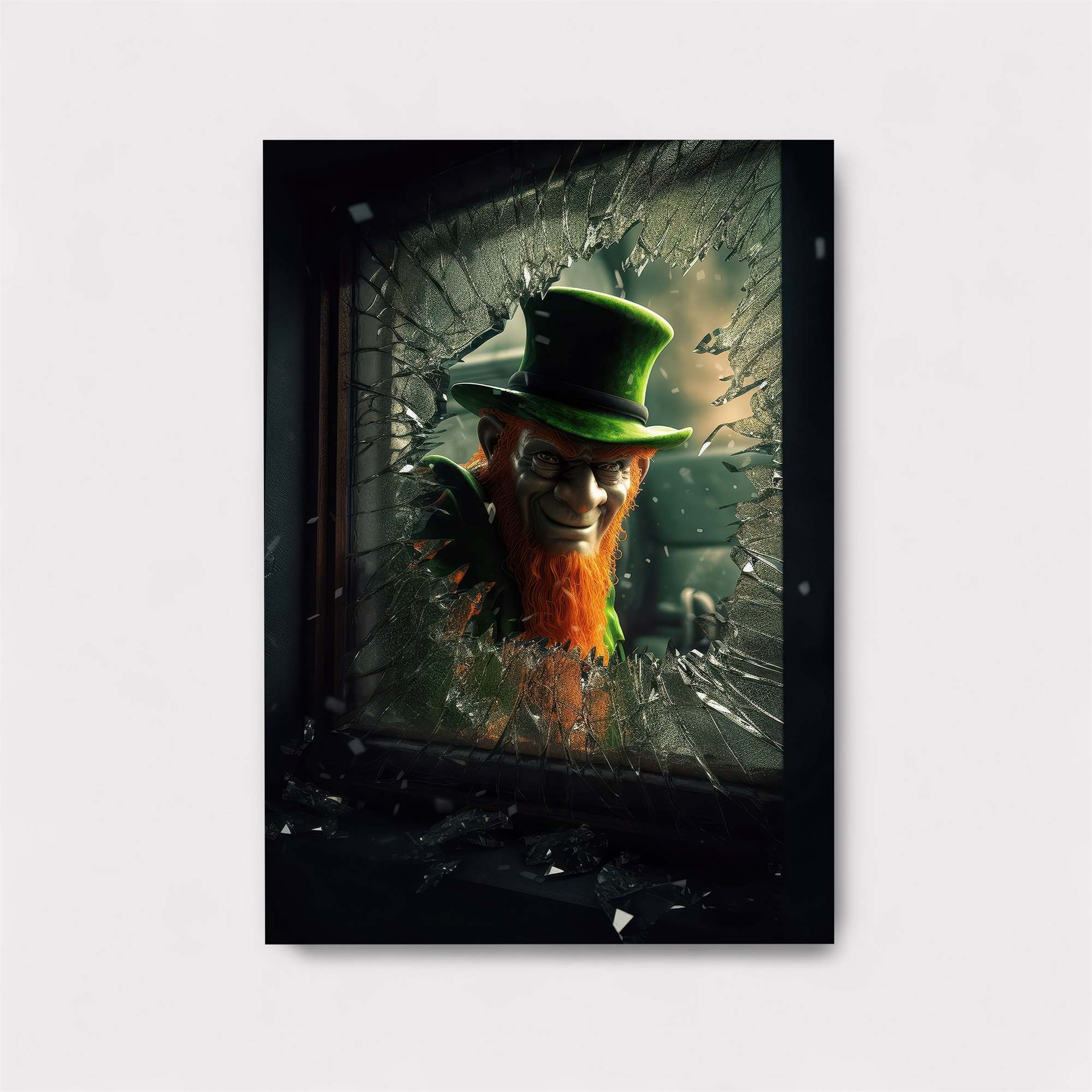 Leprechaun Shattered Safe Wall Magnetic / M