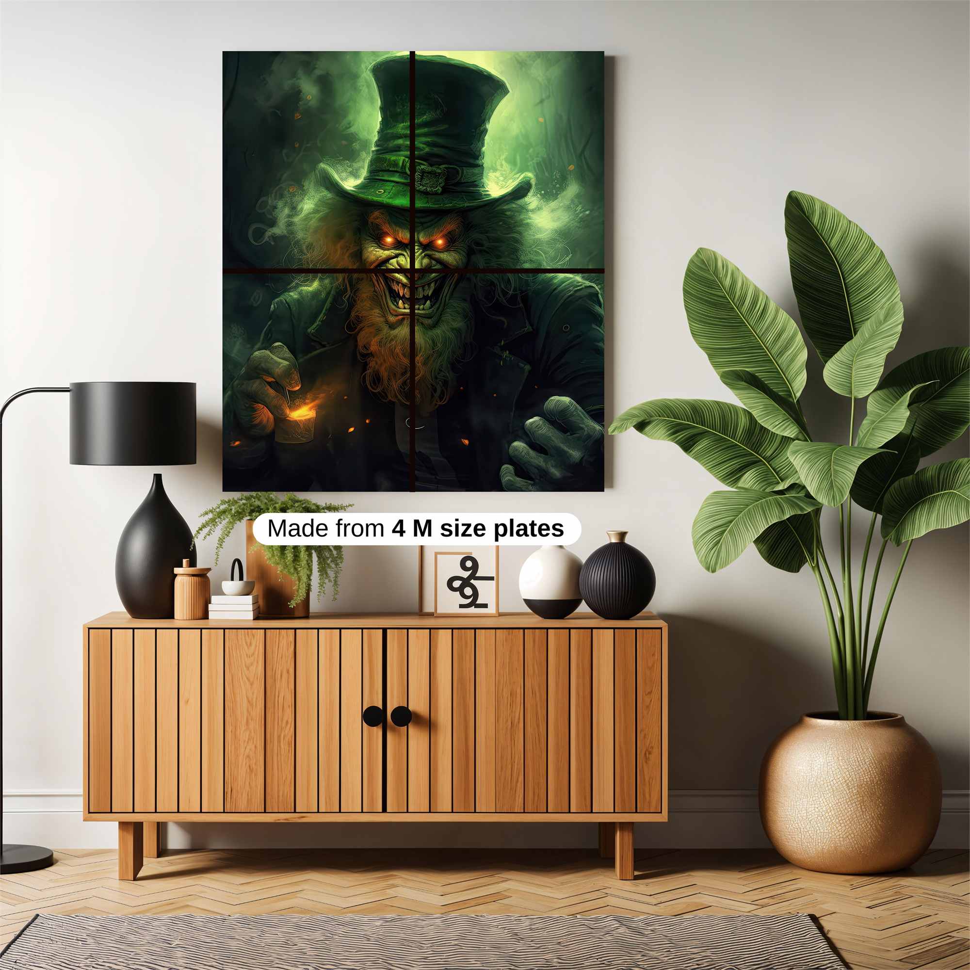 Leprechaun Malevolent Safe Wall Magnetic / M