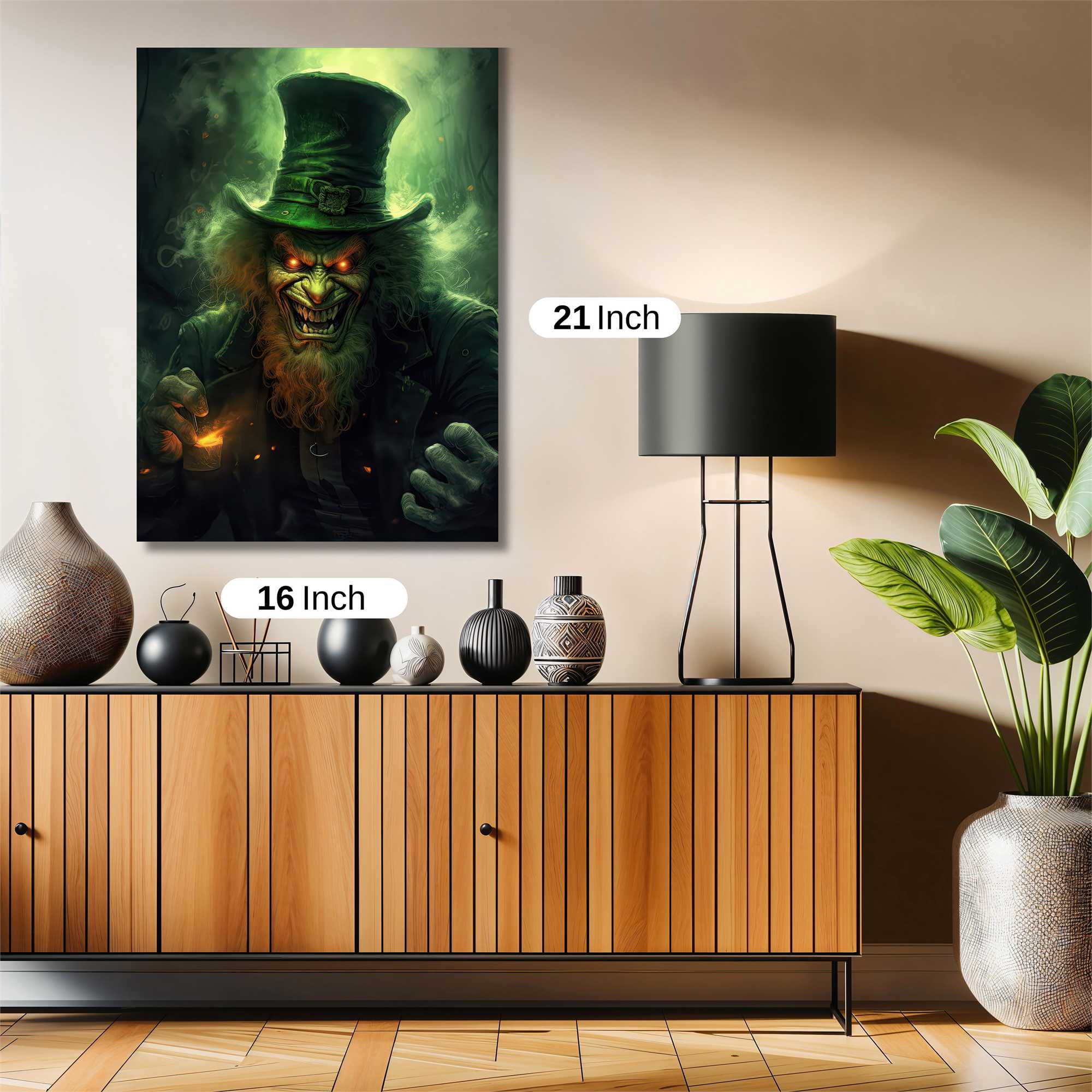 Leprechaun Malevolent Safe Wall Magnetic / M