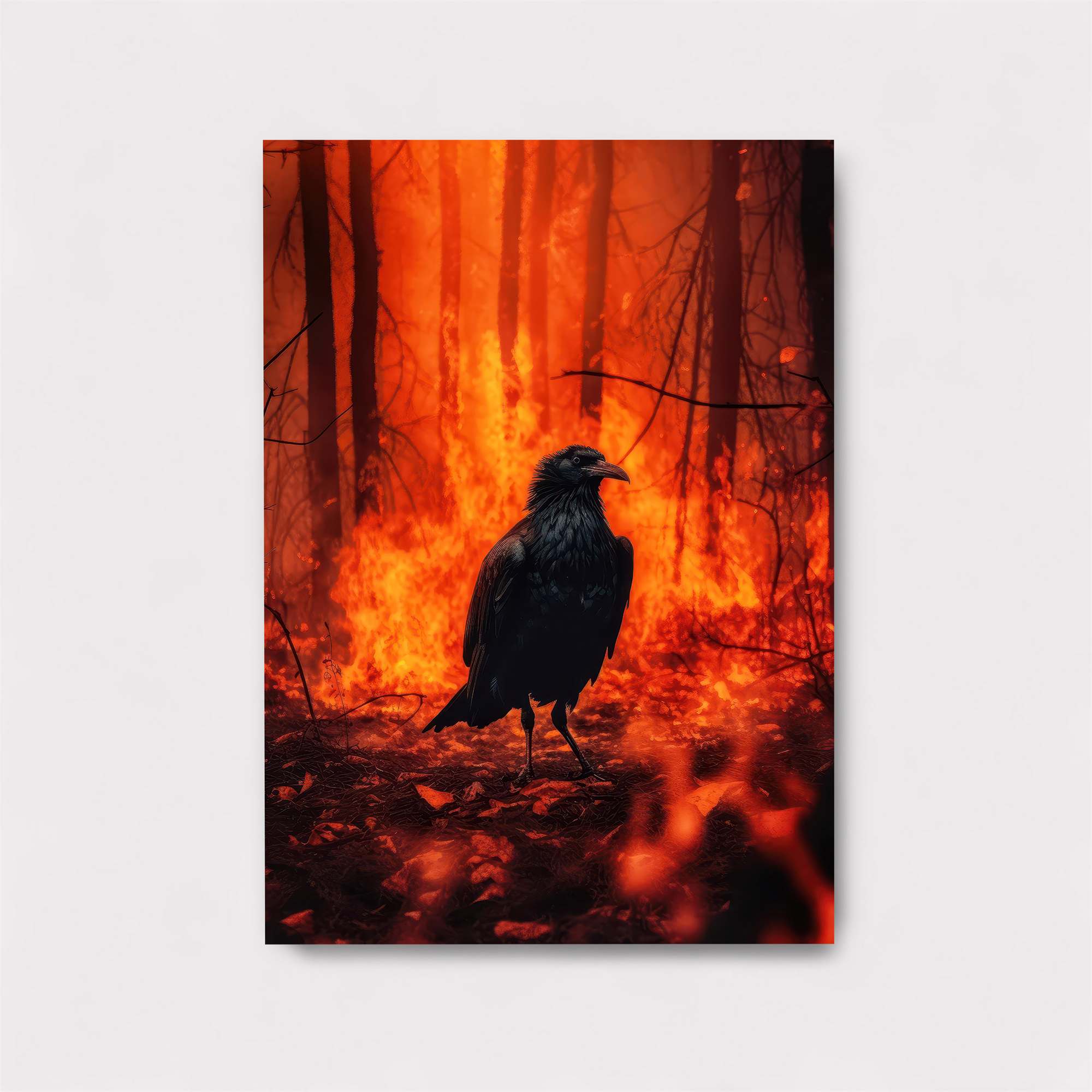 Raven Inferno Safe Wall Magnetic / M