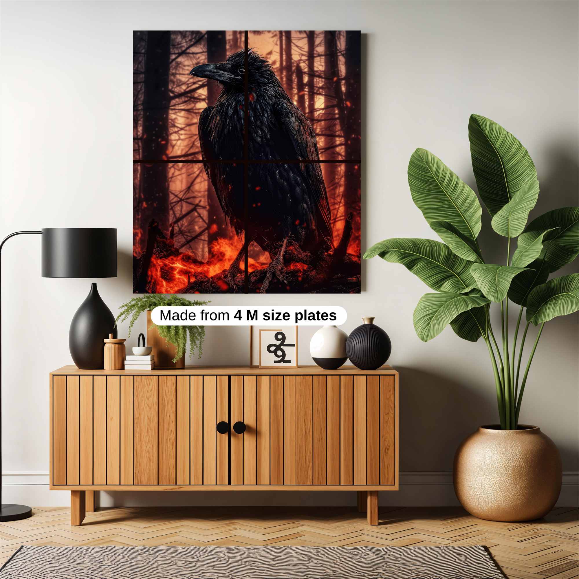 Raven Blaze Safe Wall Magnetic / M