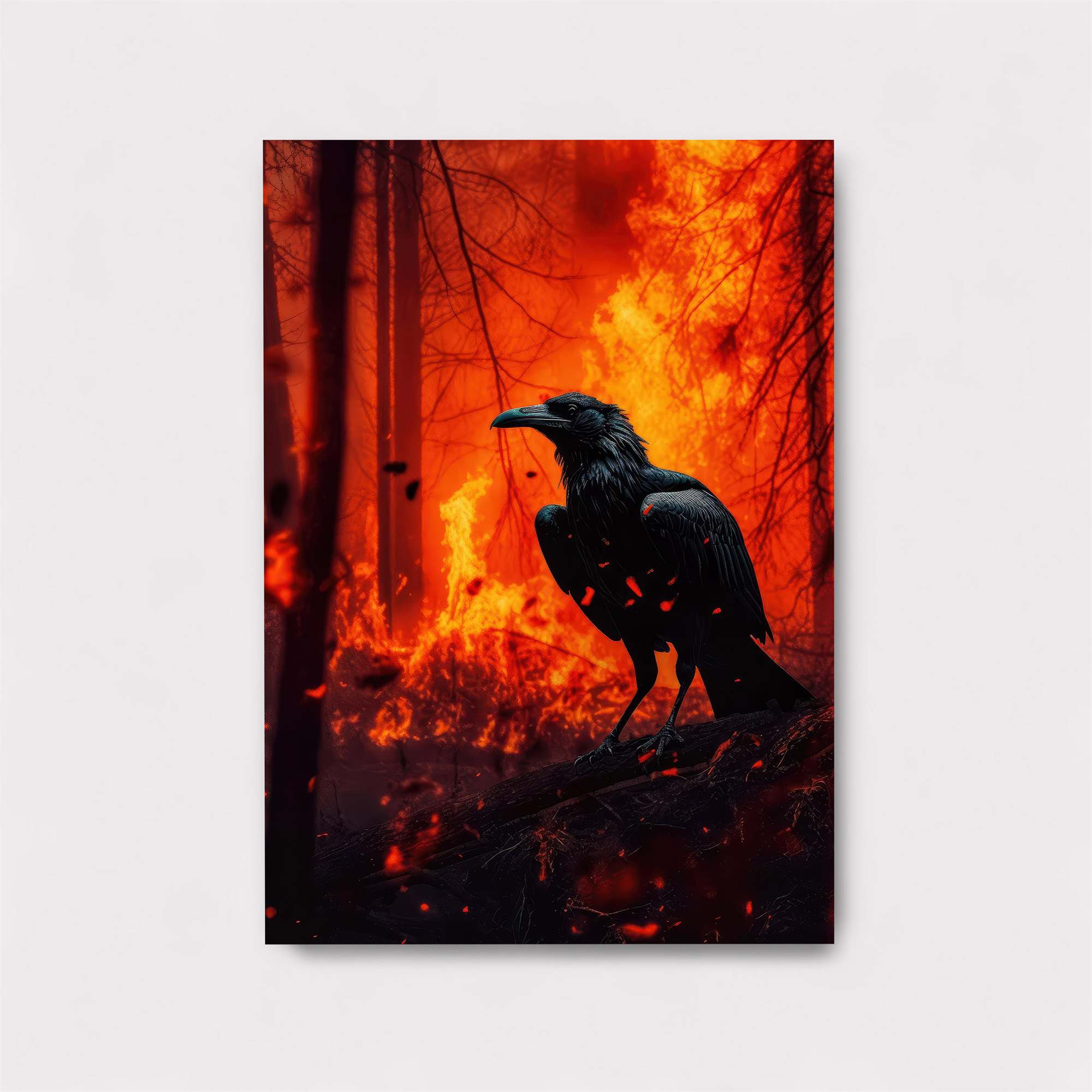 Raven Inferno Safe Wall Magnetic / M