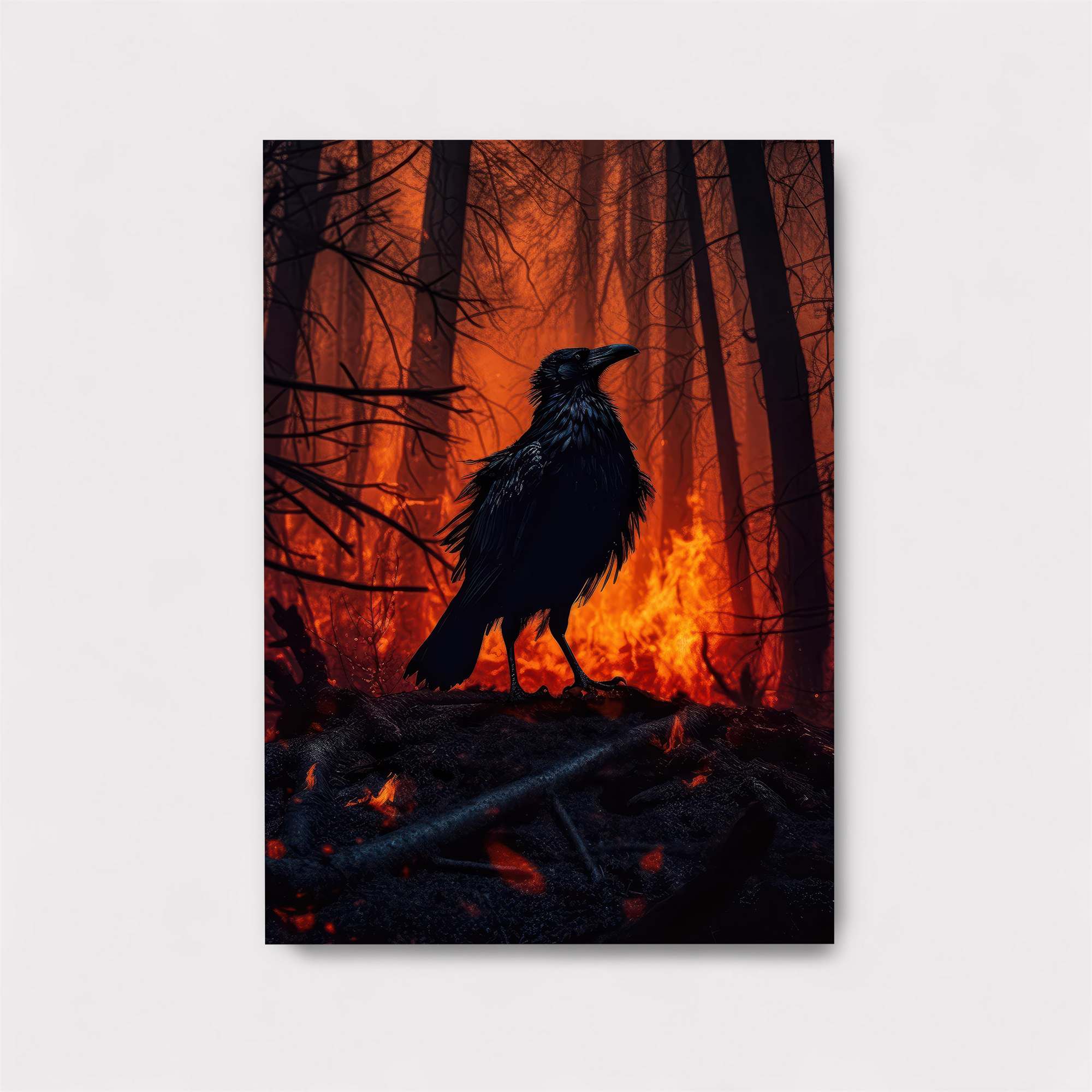 Raven Inferno Safe Wall Magnetic / M