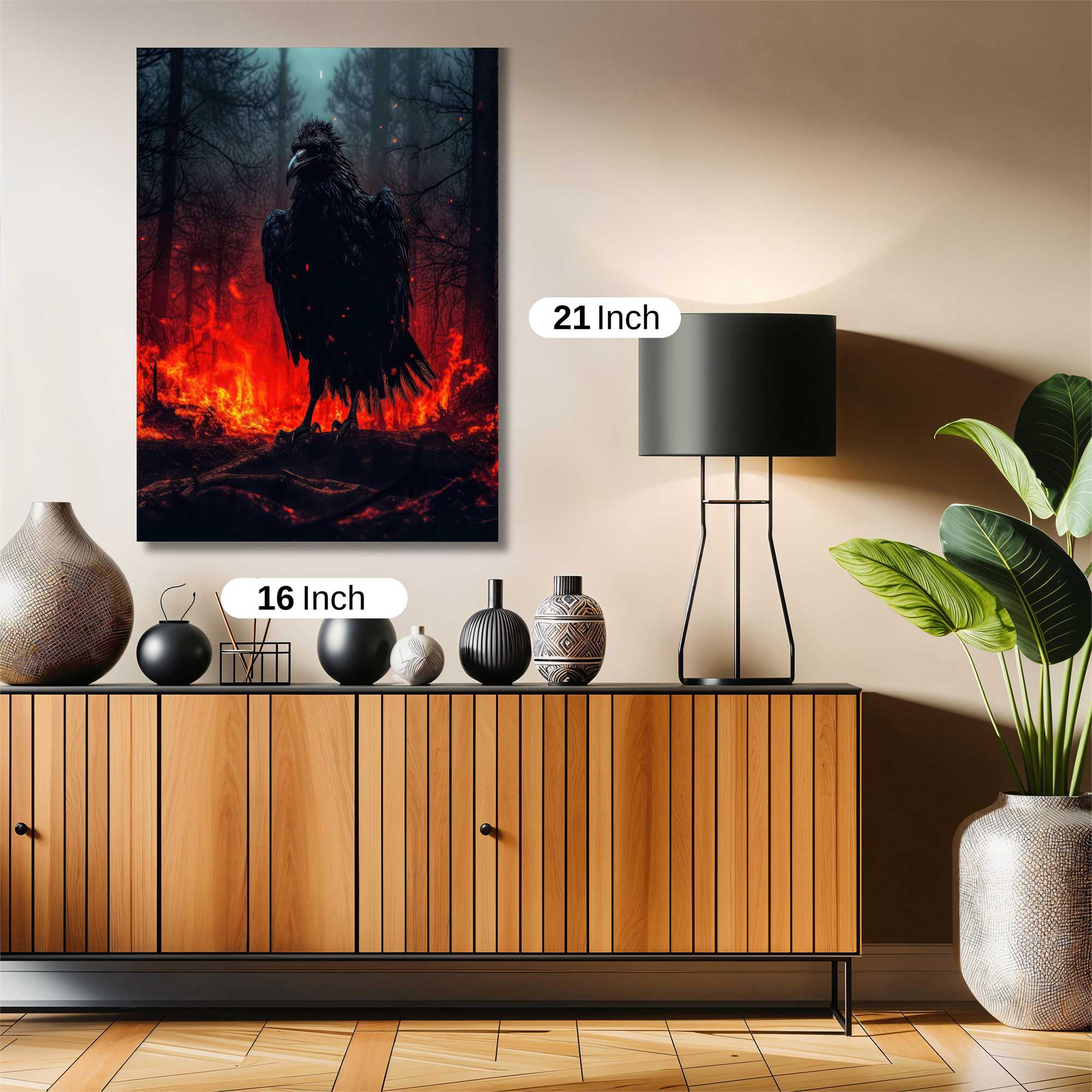 Raven Apocalypse Safe Wall Magnetic / M
