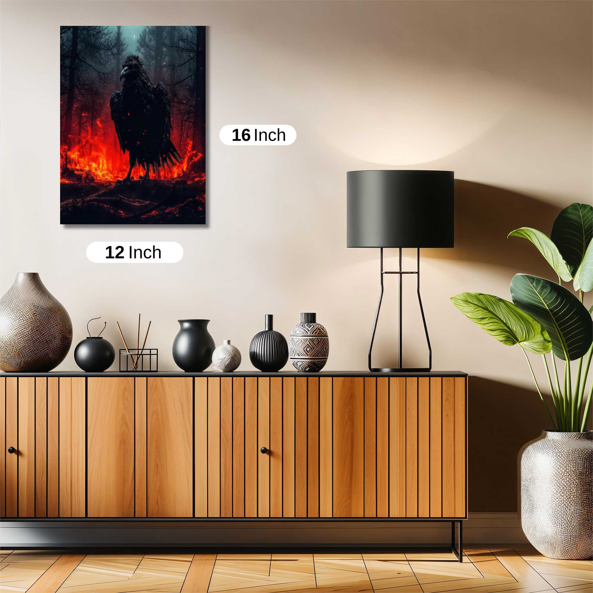 Raven Apocalypse Safe Wall Magnetic / M
