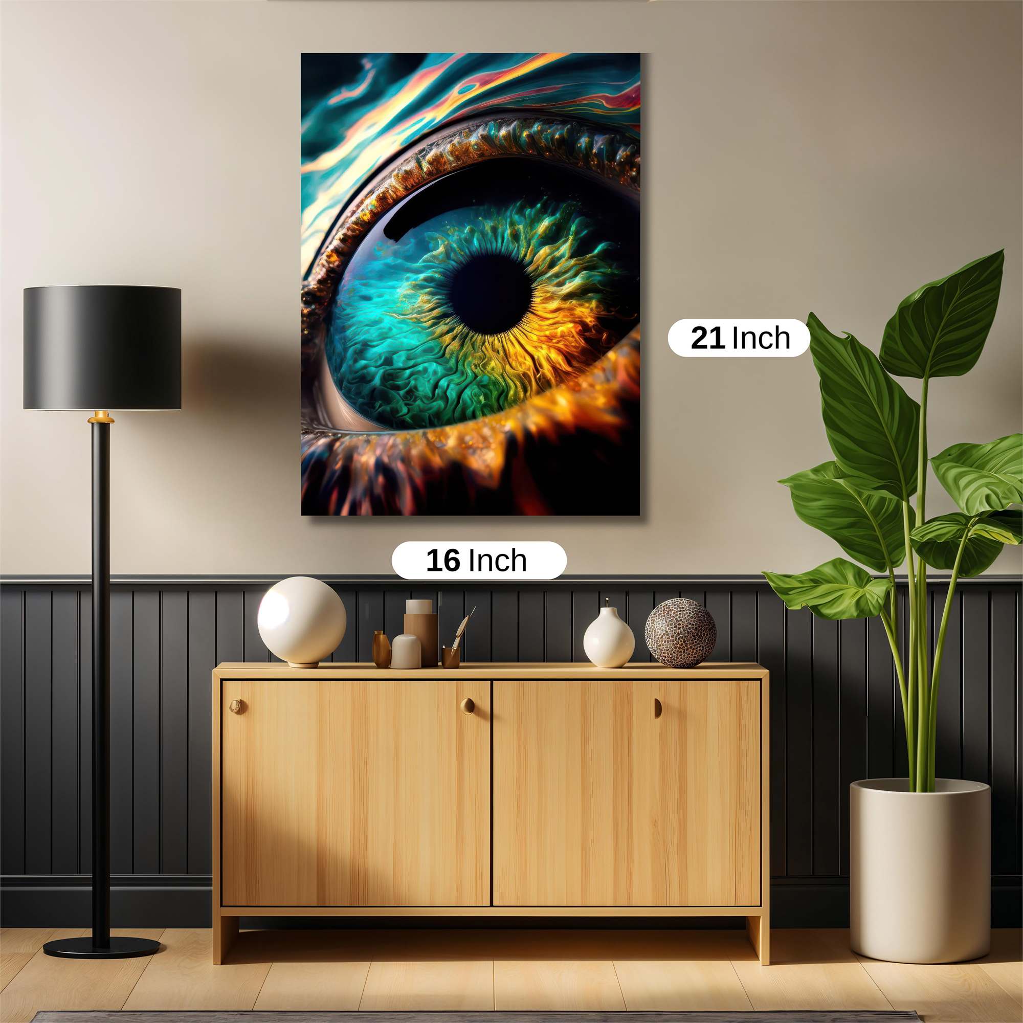 Dragonfire Gaze Safe Wall Magnetic / M