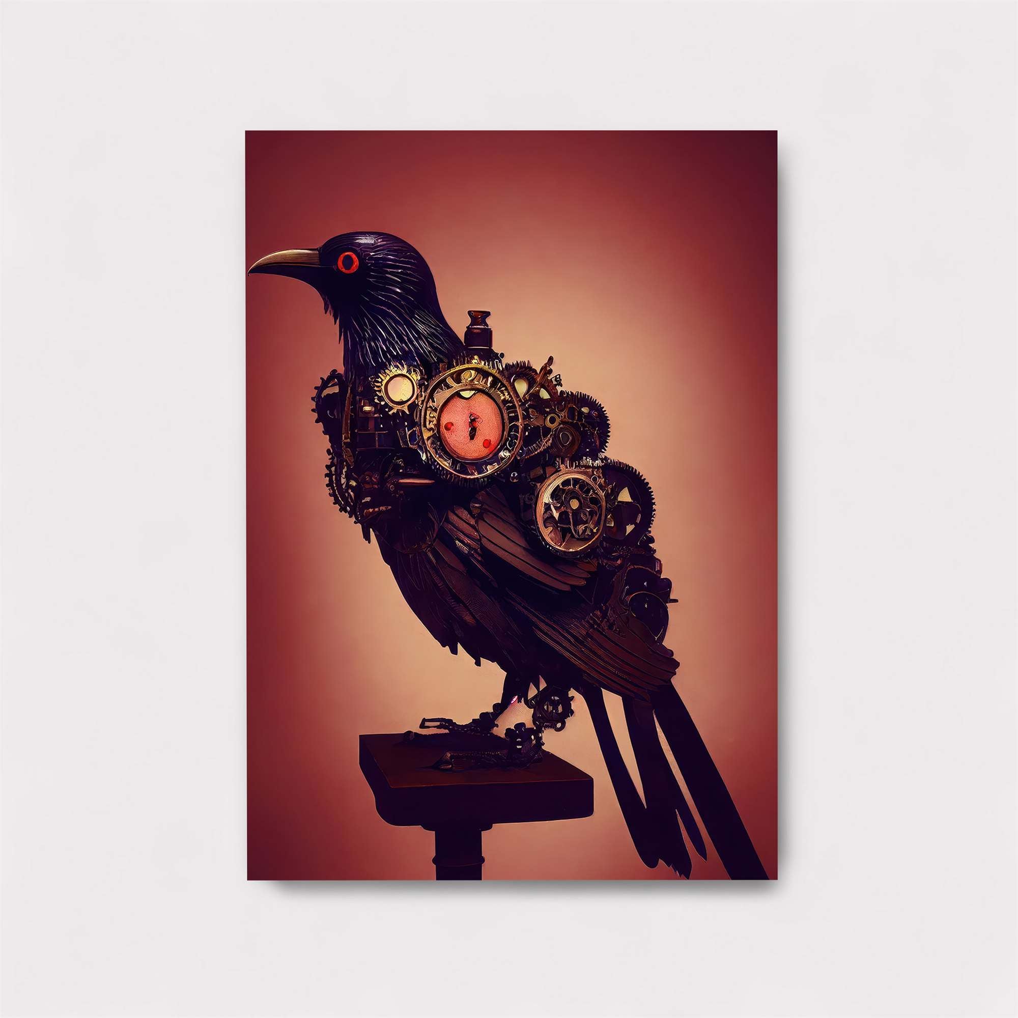 Clockwork Raven Safe Wall Magnetic / M