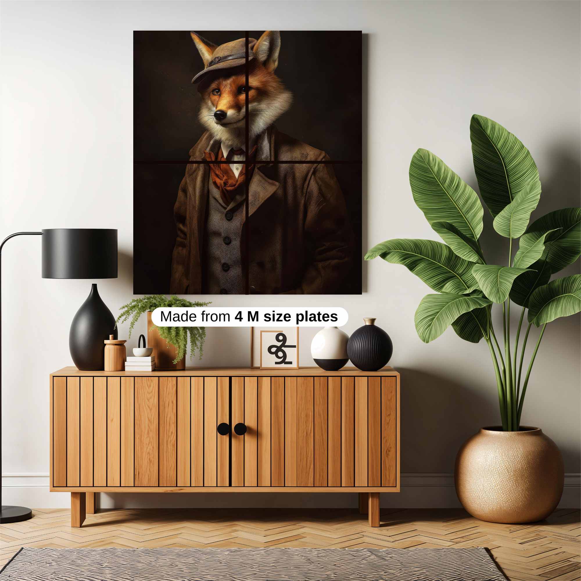 Dapper Fox Safe Wall Magnetic / M