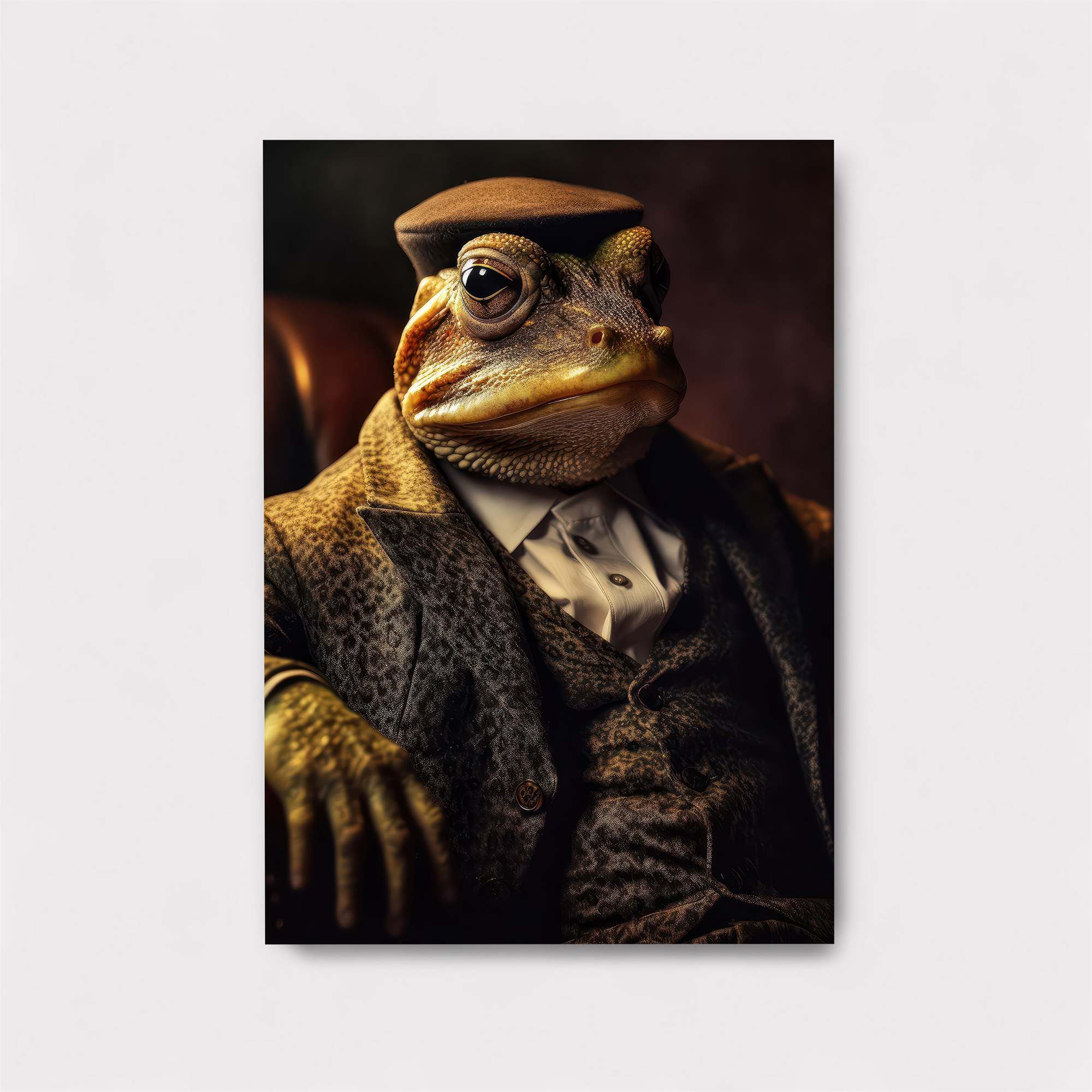 Frog Gentleman Safe Wall Magnetic / M