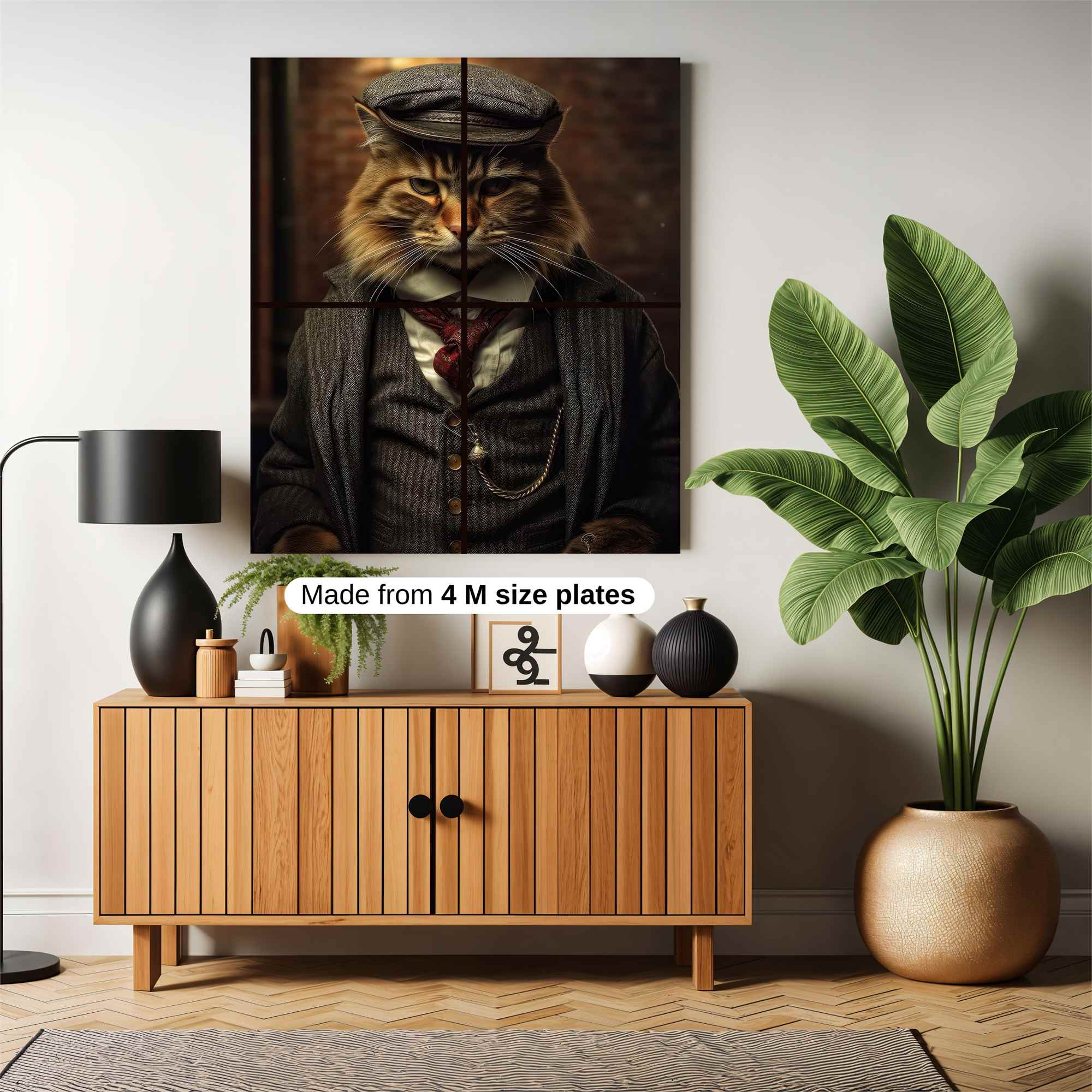 Detective Whiskers Safe Wall Magnetic / M