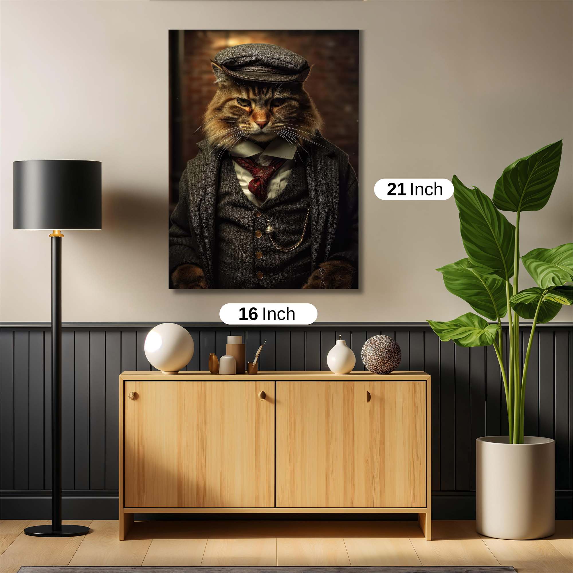 Detective Whiskers Safe Wall Magnetic / M
