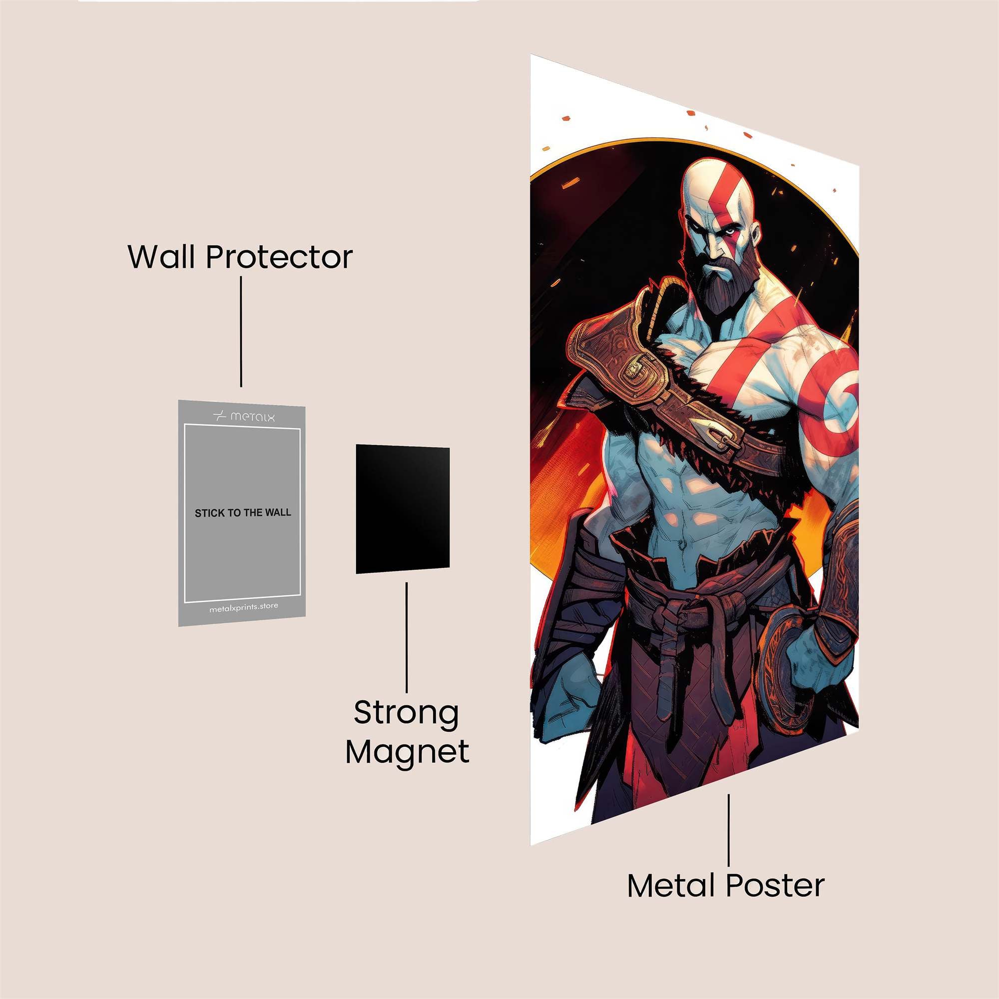 Kratos Intense Safe Wall Magnetic / M