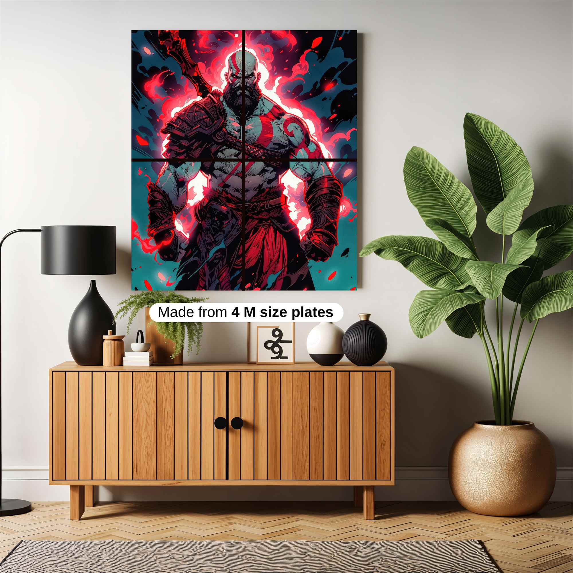Kratos Wrath Safe Wall Magnetic / M