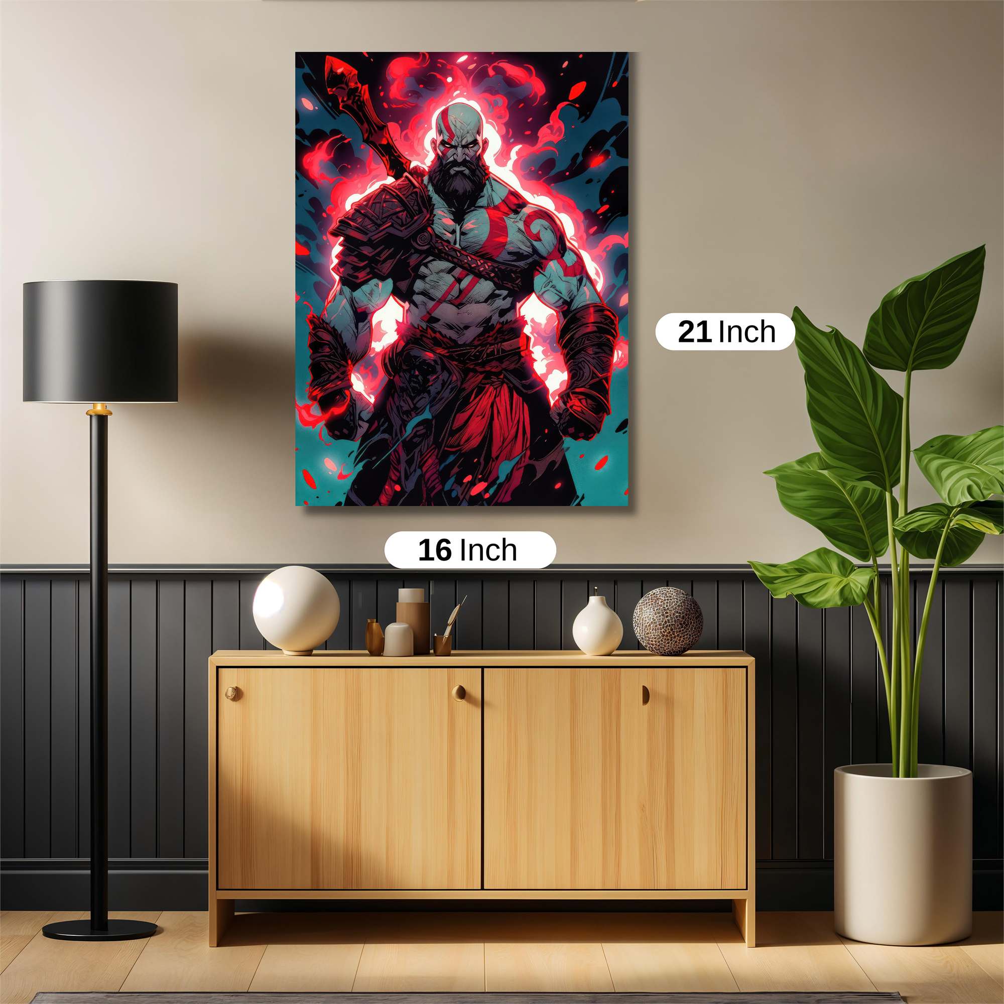 Kratos Wrath Safe Wall Magnetic / M
