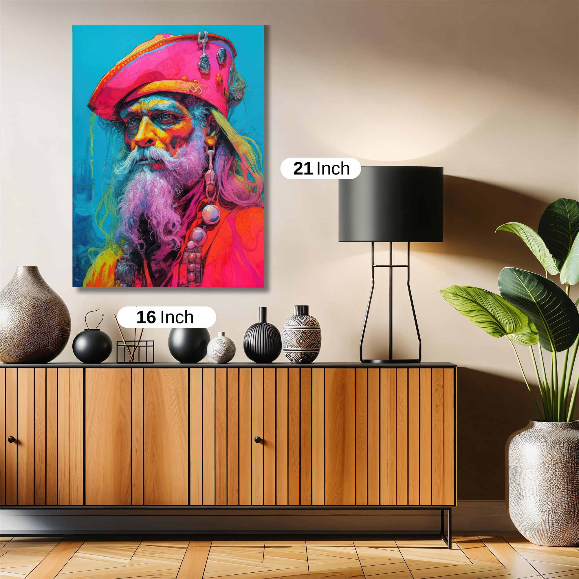 Pirate Vibrant Safe Wall Magnetic / M