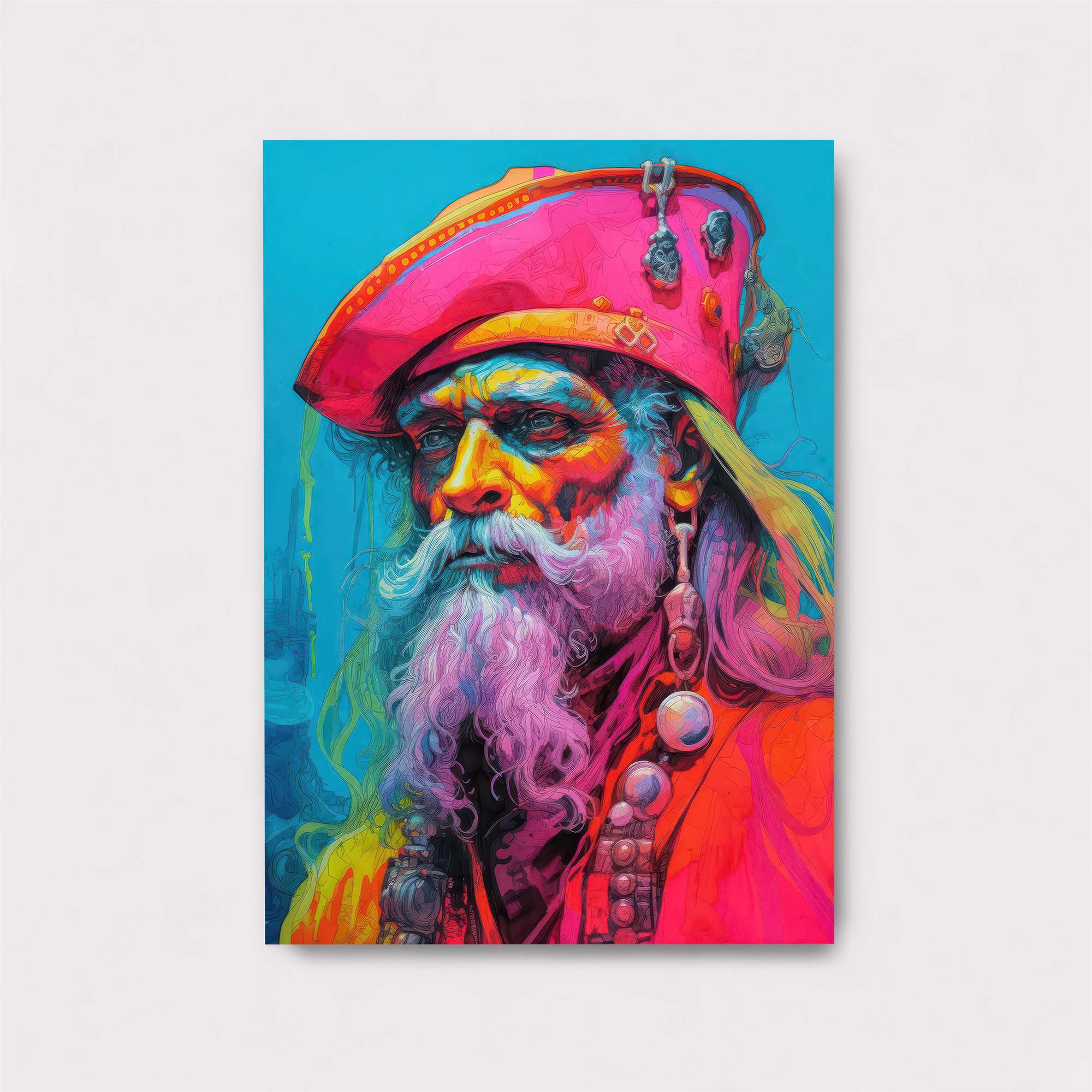 Pirate Vibrant Safe Wall Magnetic / M