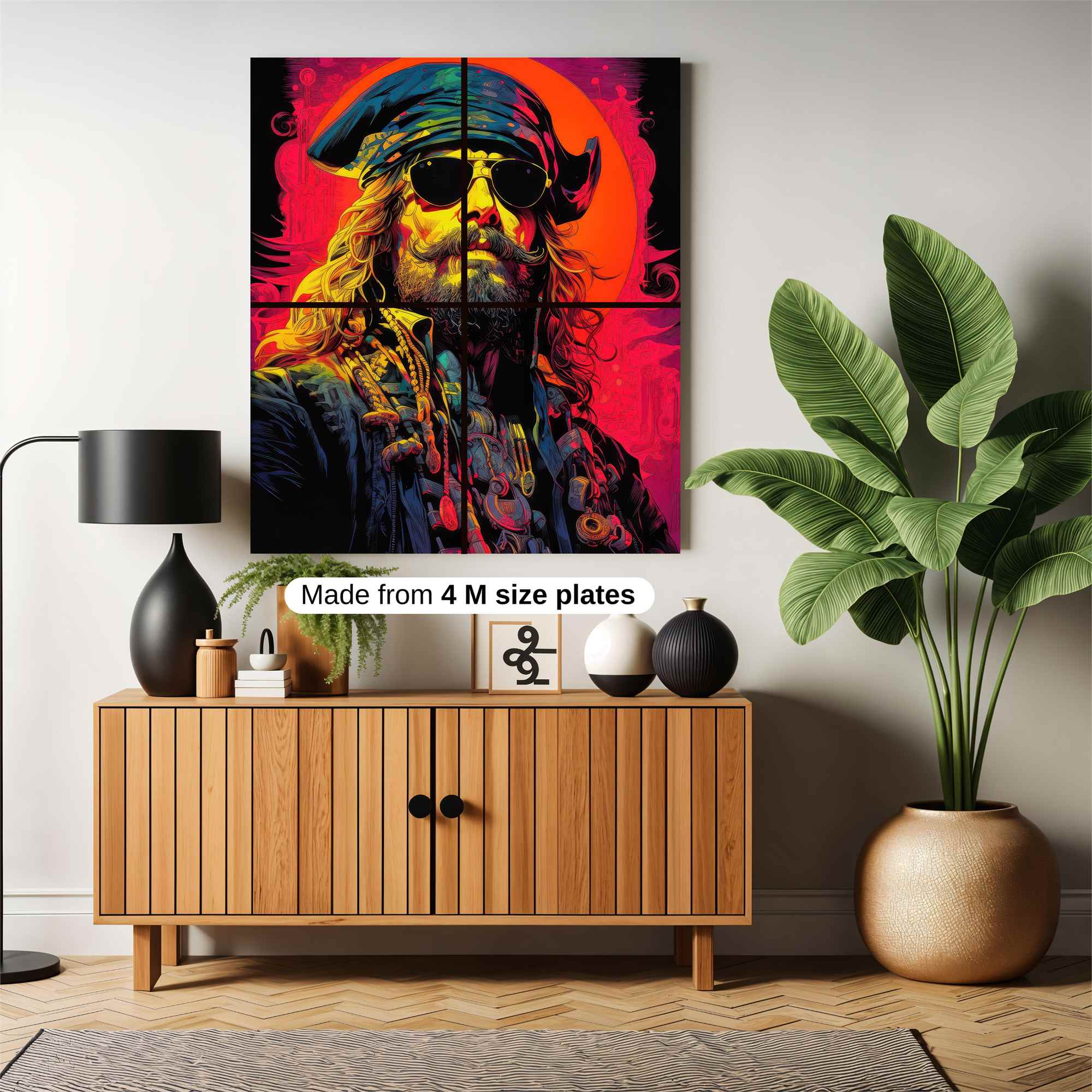 Pirate Vibe Safe Wall Magnetic / M