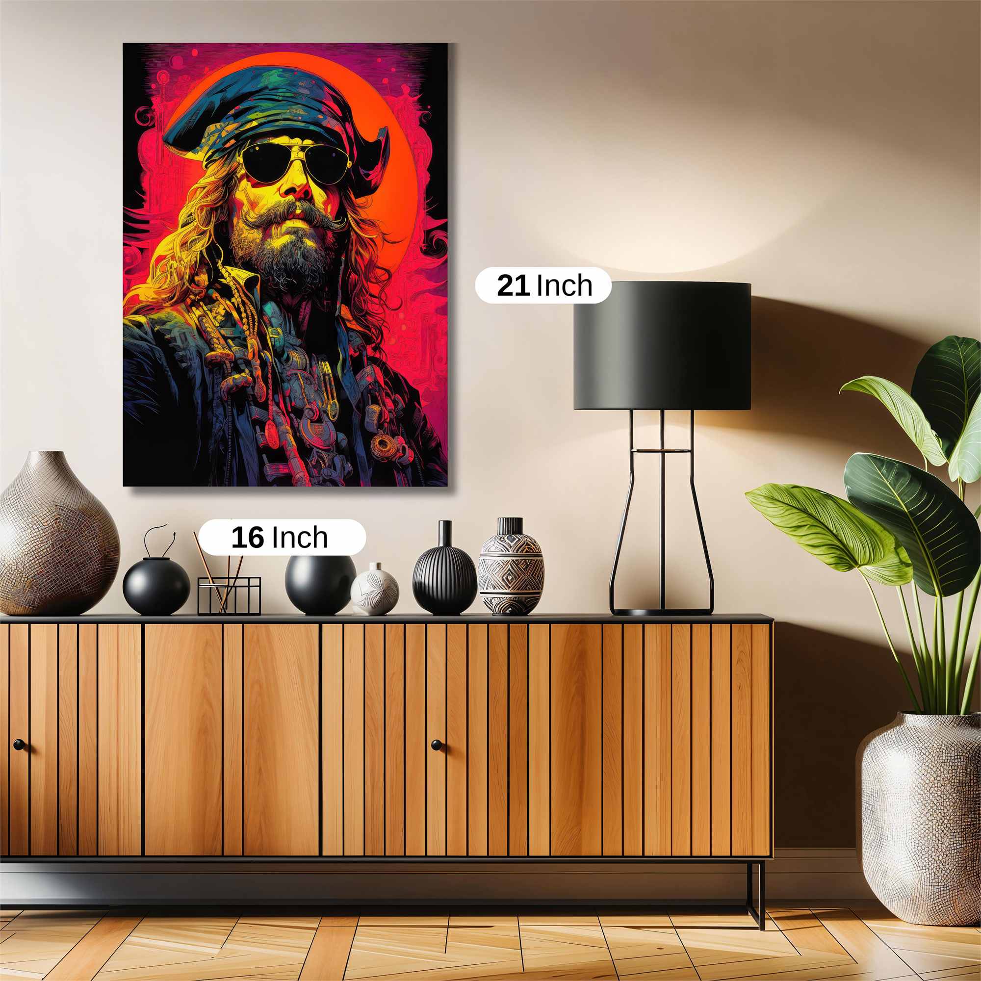 Pirate Vibe Safe Wall Magnetic / M