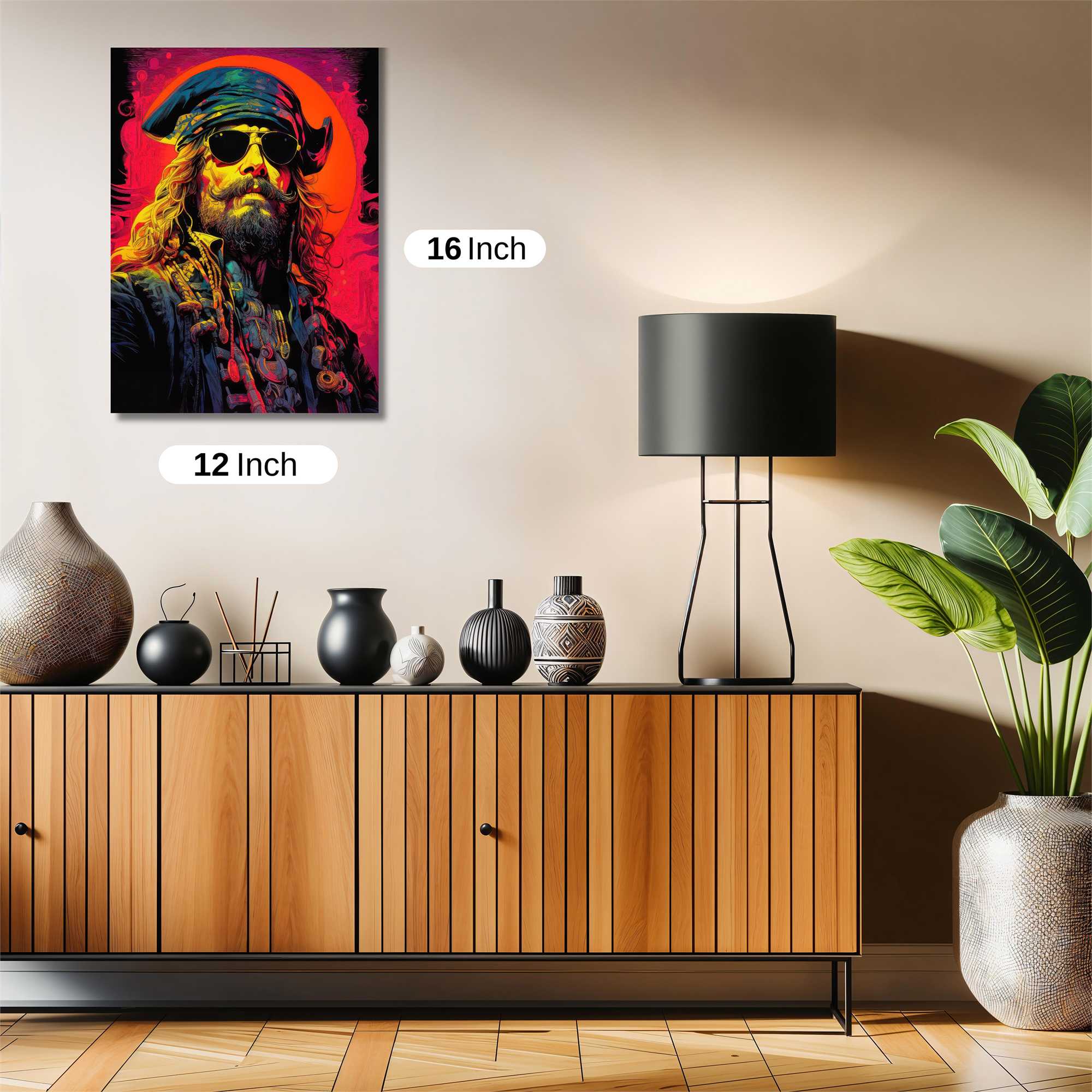 Pirate Vibe Safe Wall Magnetic / M