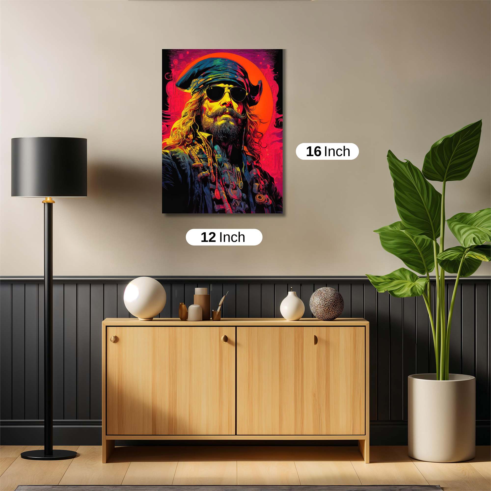Pirate Vibe Safe Wall Magnetic / M