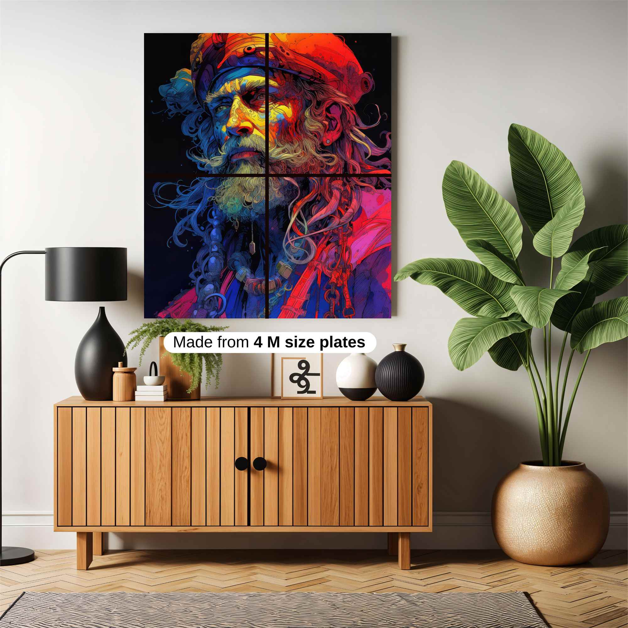 Pirate Enigma Safe Wall Magnetic / M